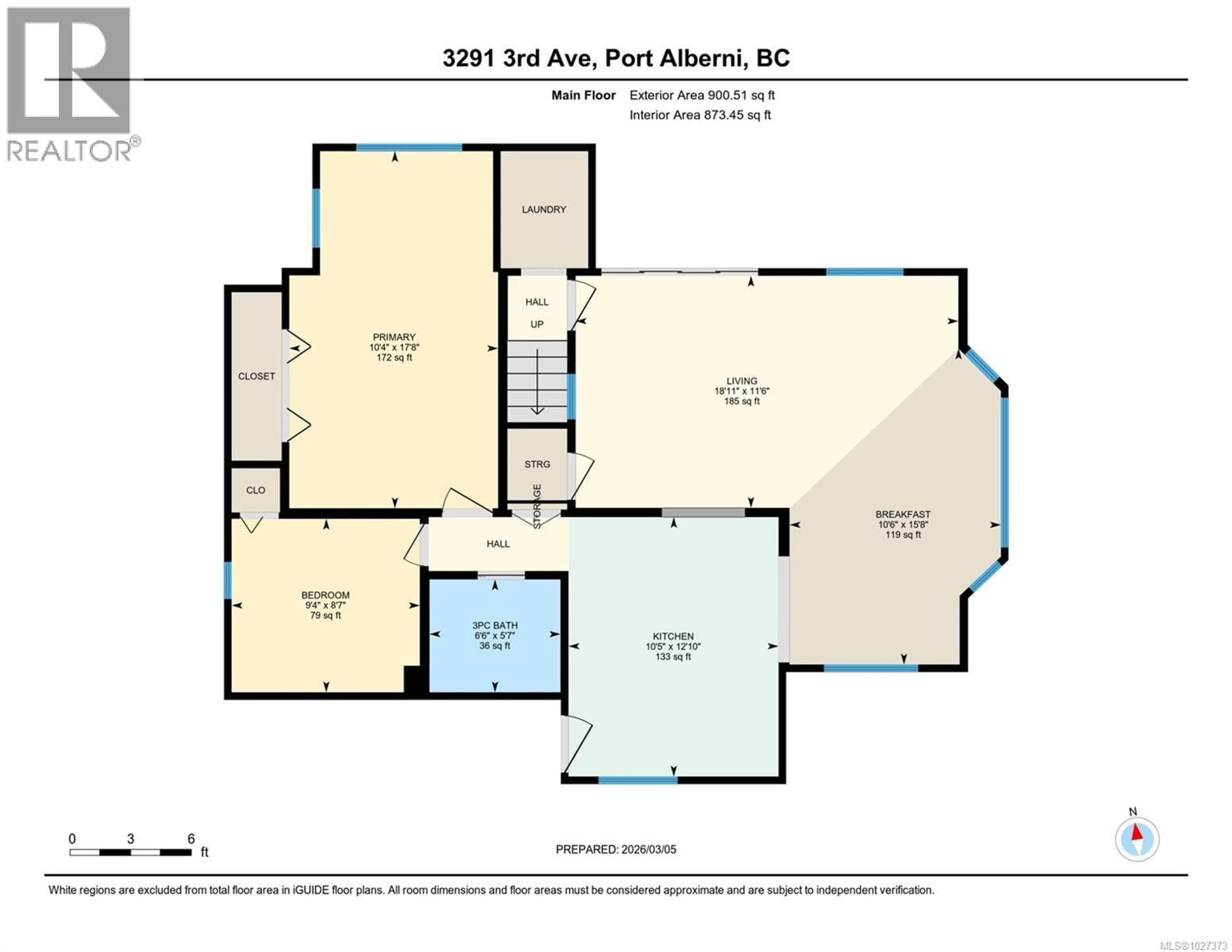 Floor plan for 3291 3RD AVENUE, Port Alberni British Columbia V9Y4C9