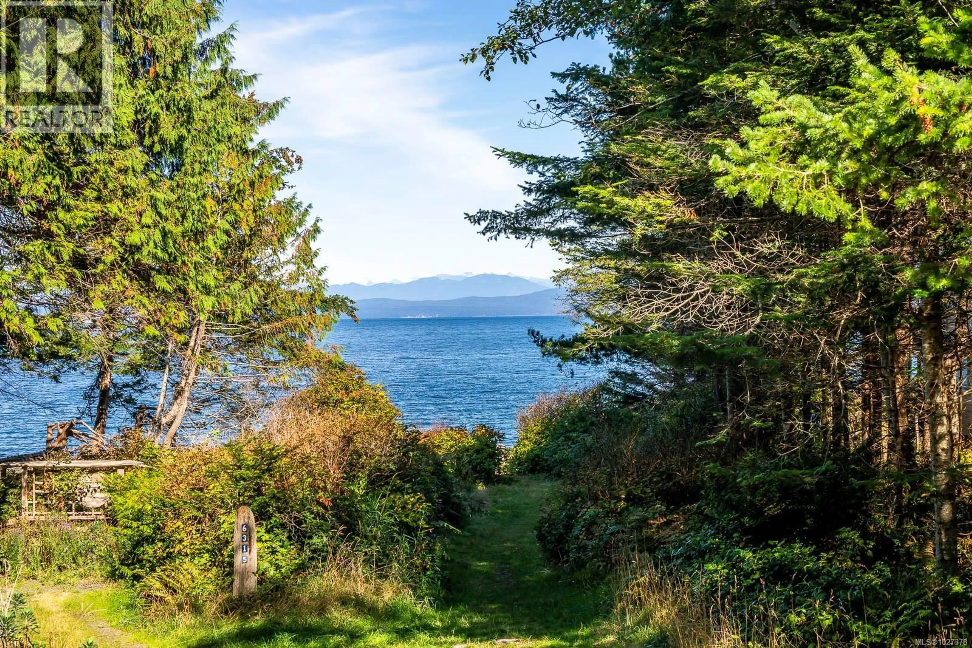 A pic from outside/outdoor area/front of a property/back of a property/a pic from drone, water/lake/river/ocean view for 6300 ANDERSON DRIVE, Hornby Island British Columbia V0R1Z0