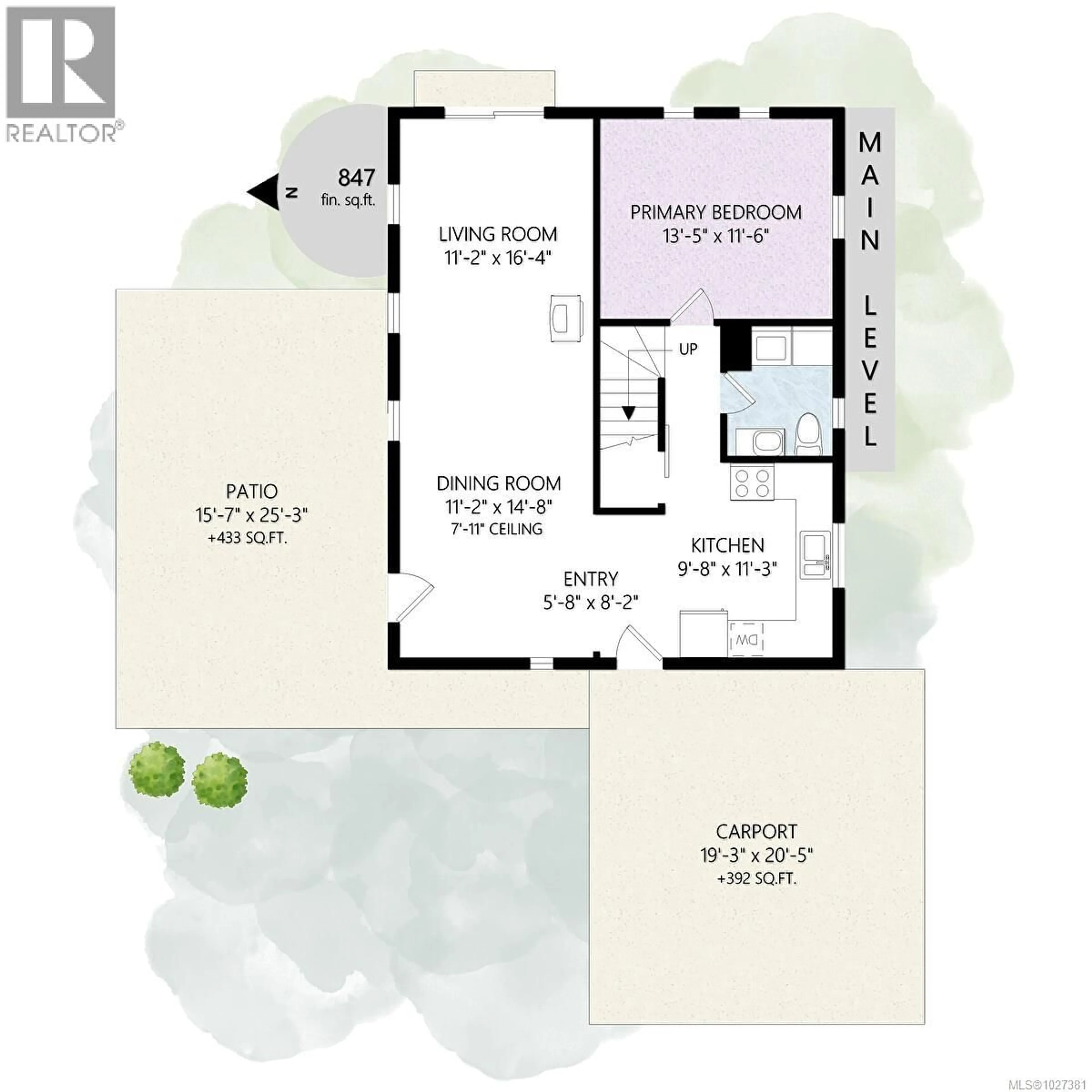 Floor plan for 864 CARSON ROAD, Whiskey Creek British Columbia V9K1V7