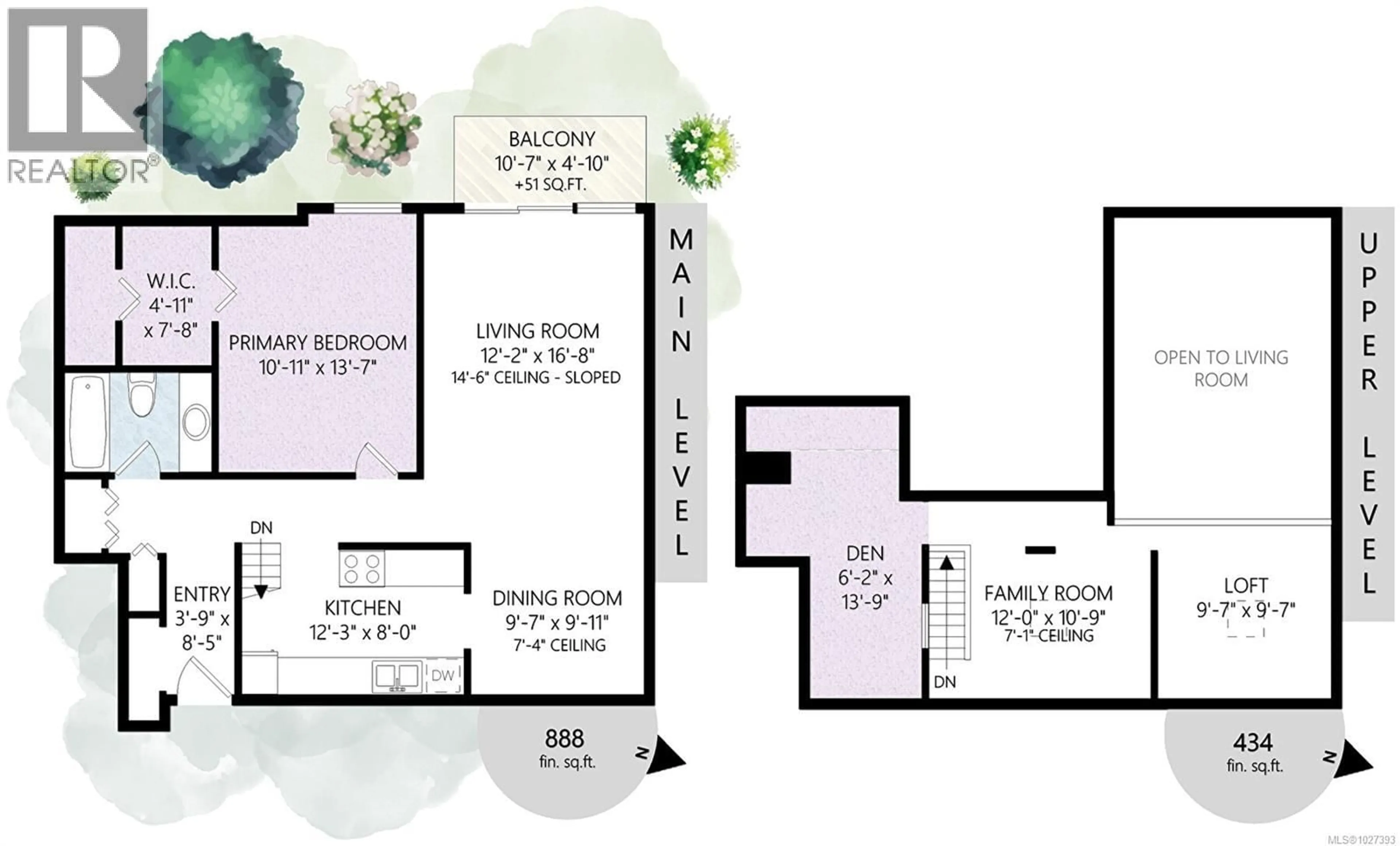 Floor plan for 419 - 1005 MCKENZIE AVENUE, Saanich British Columbia V8X4A9