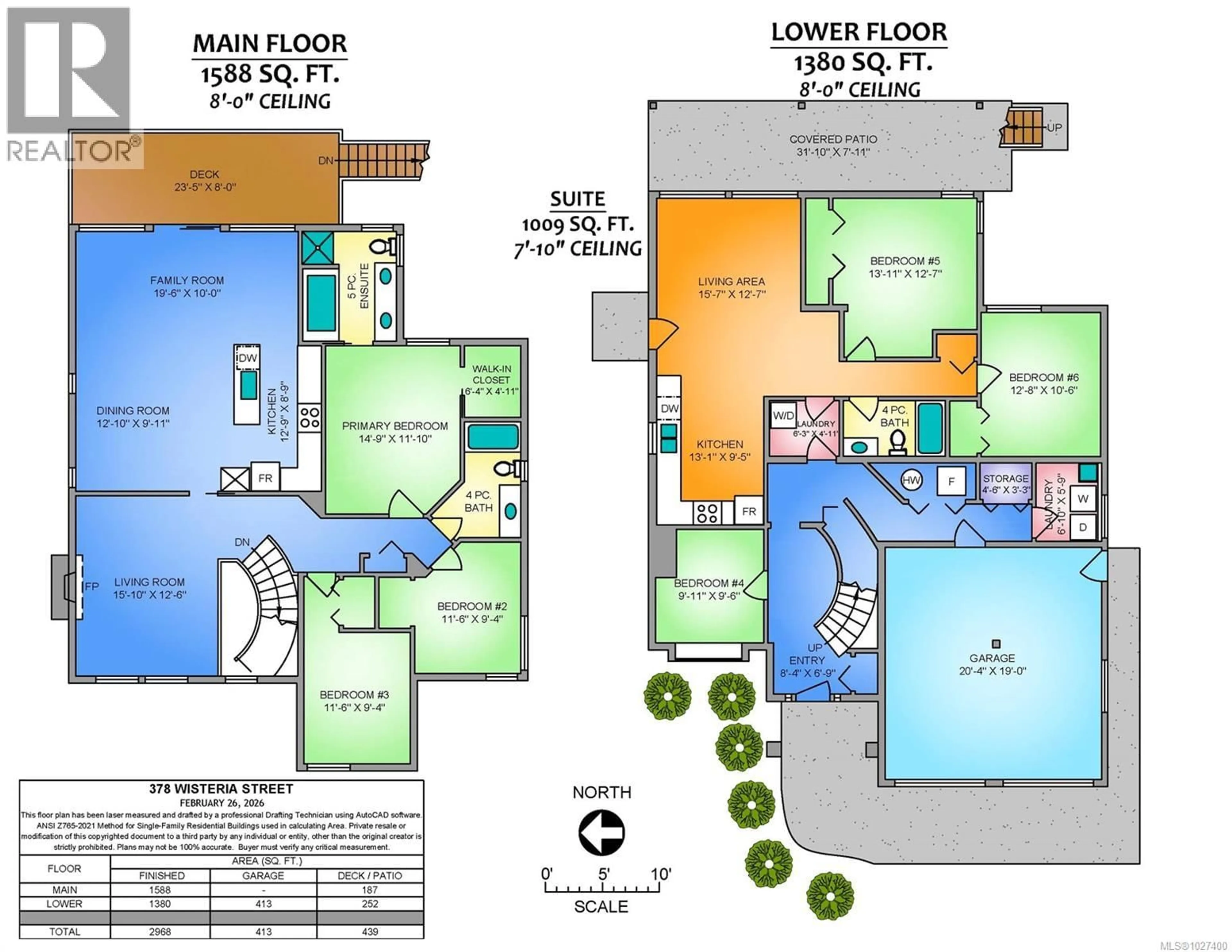 Floor plan for 378 WISTERIA STREET, Parksville British Columbia V9P1C6
