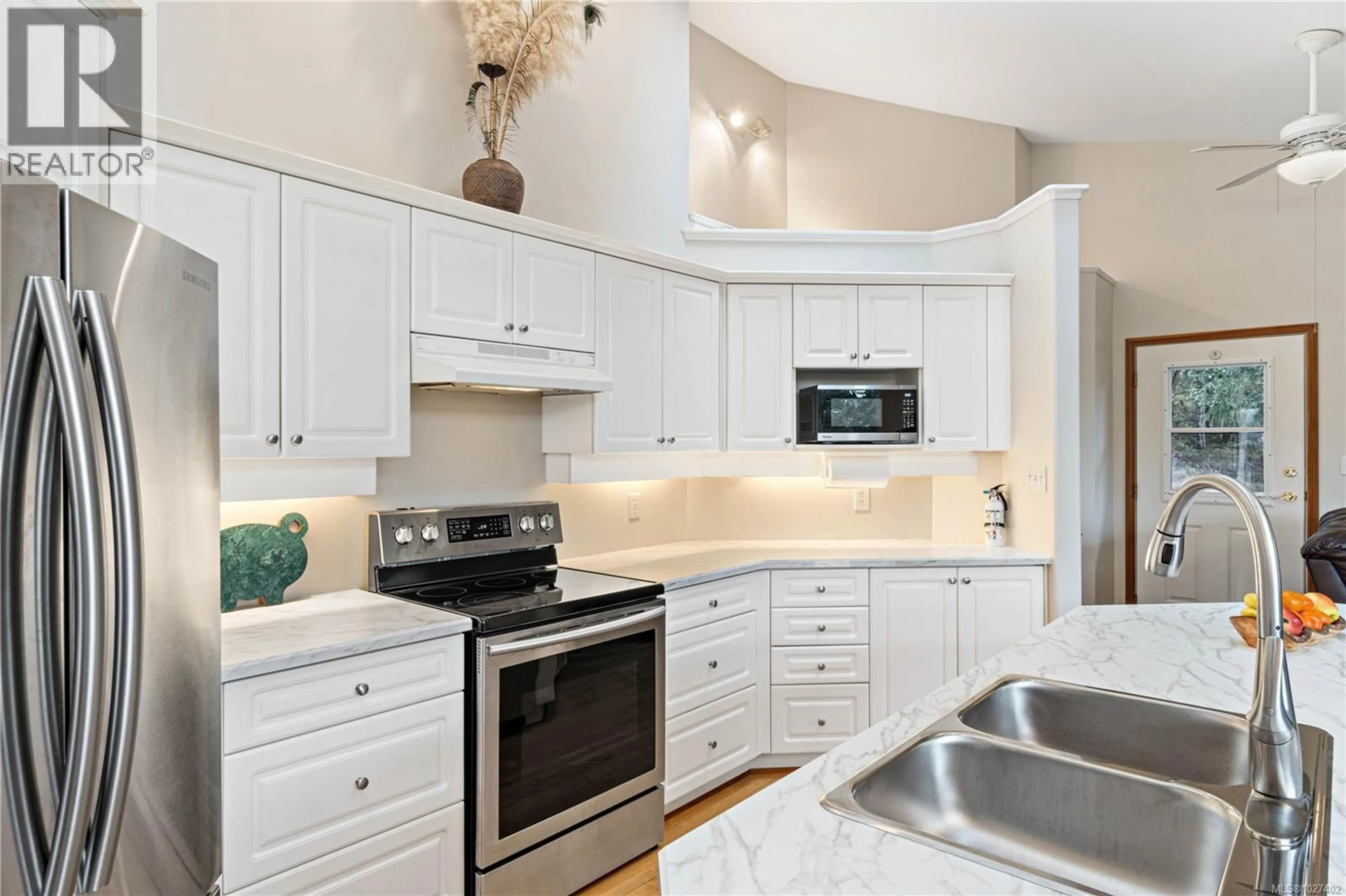 Open concept kitchen, ceramic/tile floor for 1990 RENA ROAD, Nanoose Bay British Columbia V9P9B1