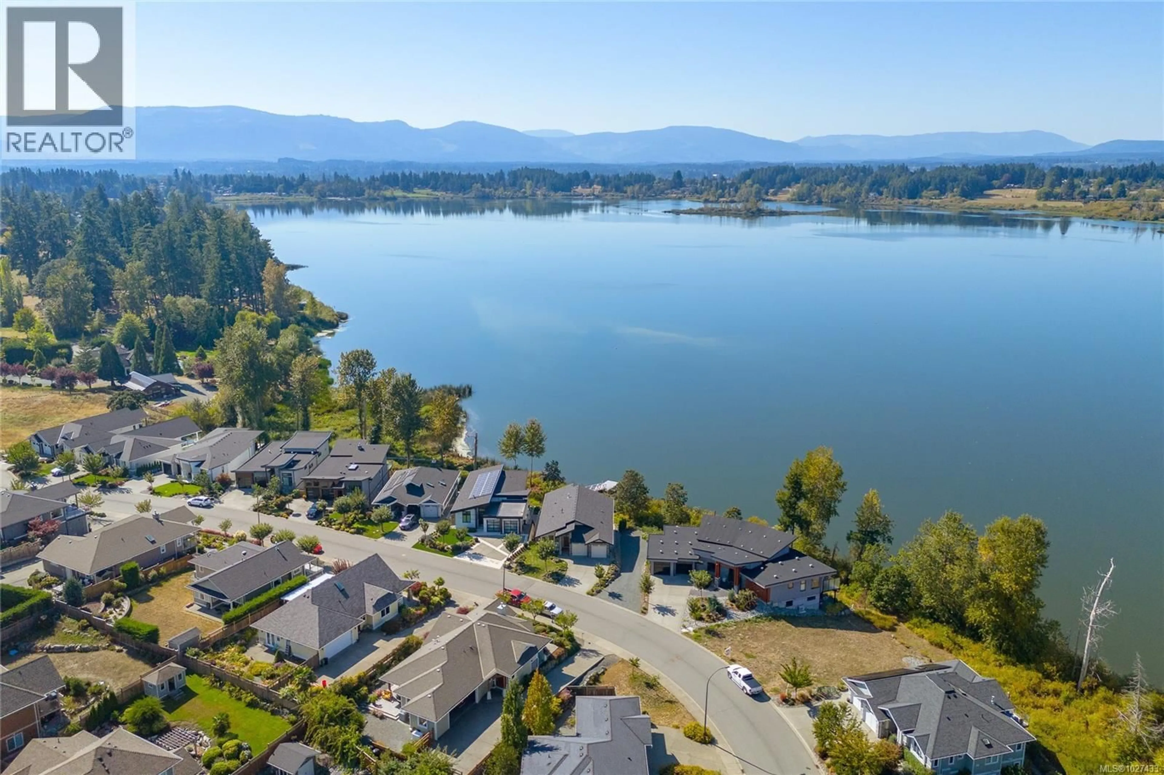 A pic from outside/outdoor area/front of a property/back of a property/a pic from drone, water/lake/river/ocean view for 1835 WESTLOCK ROAD, Duncan British Columbia V9L0B8