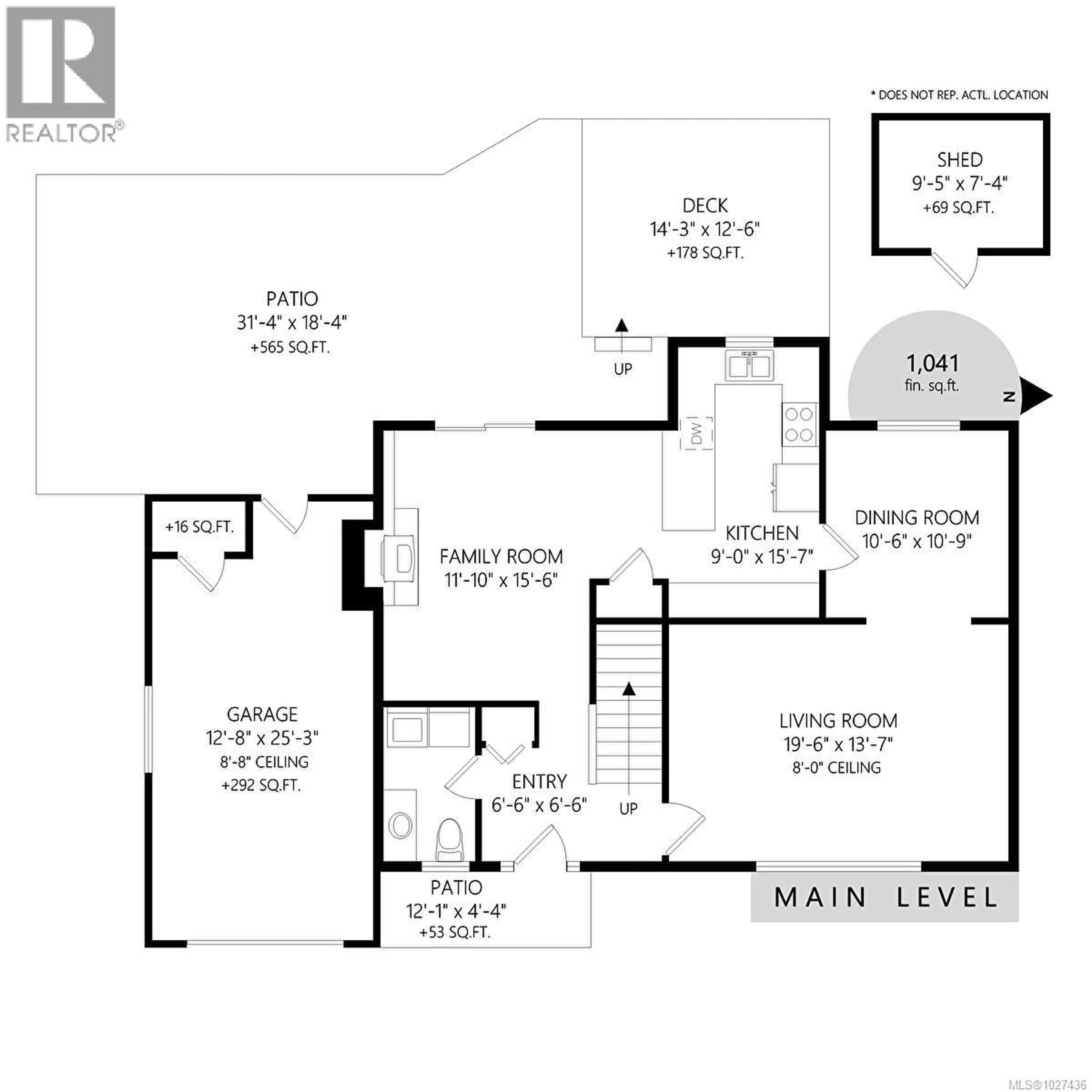 Floor plan for 5579 KENWILL DRIVE, Nanaimo British Columbia V9T5M5