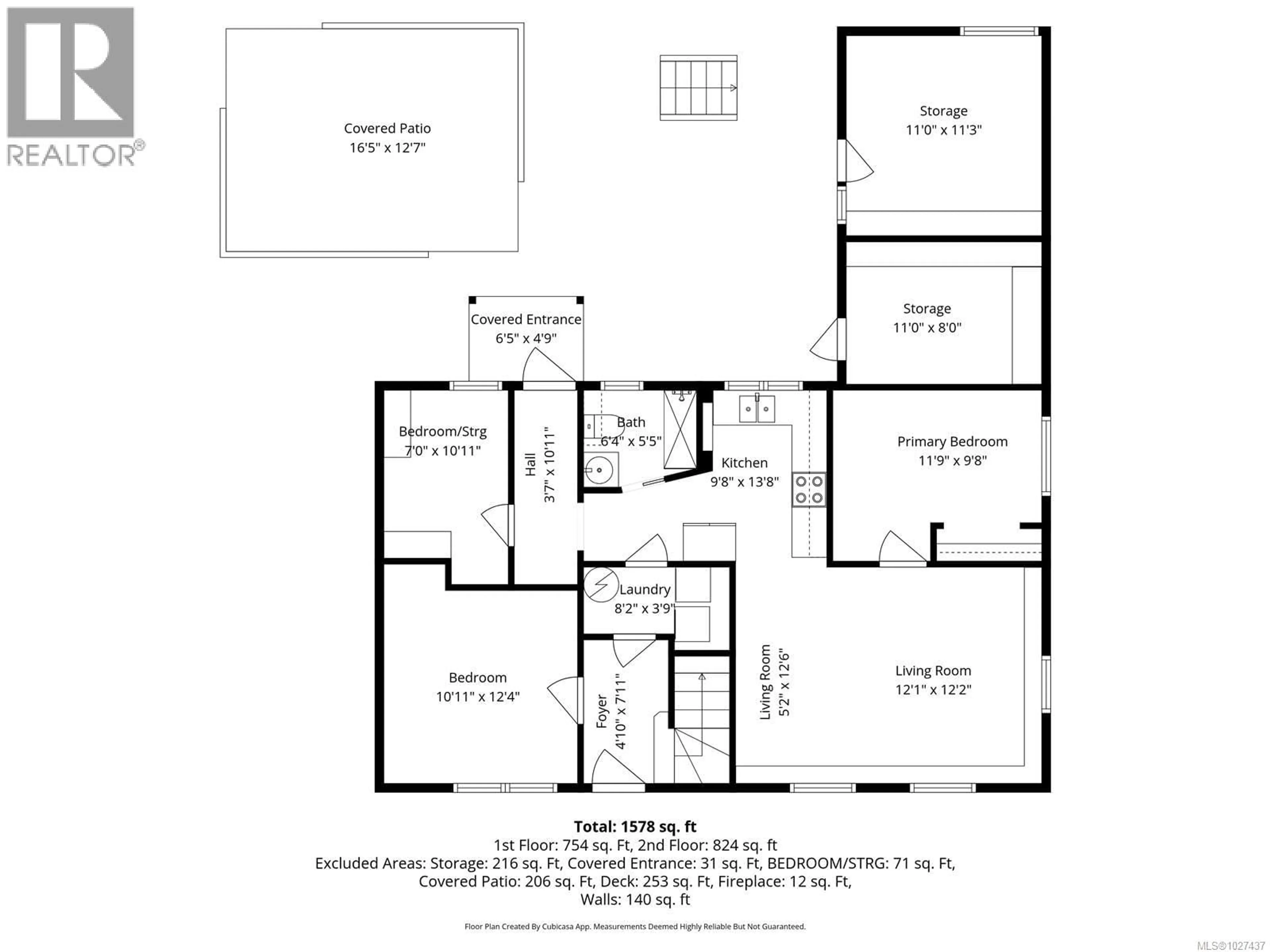 Floor plan for 1685 PIERCY AVENUE, Courtenay British Columbia V9N3G1