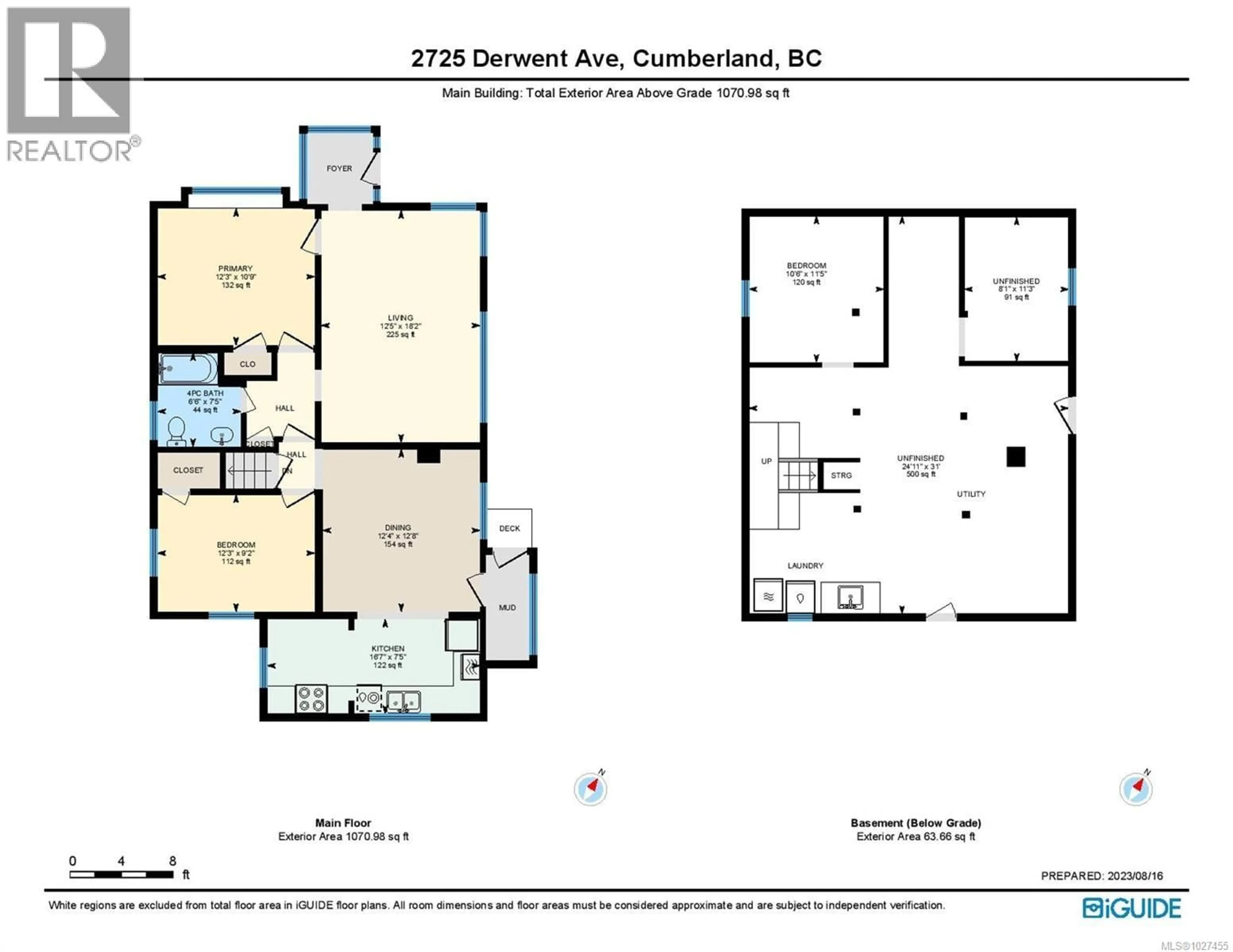 Floor plan for 2725 DERWENT AVENUE, Cumberland British Columbia V0R1S0