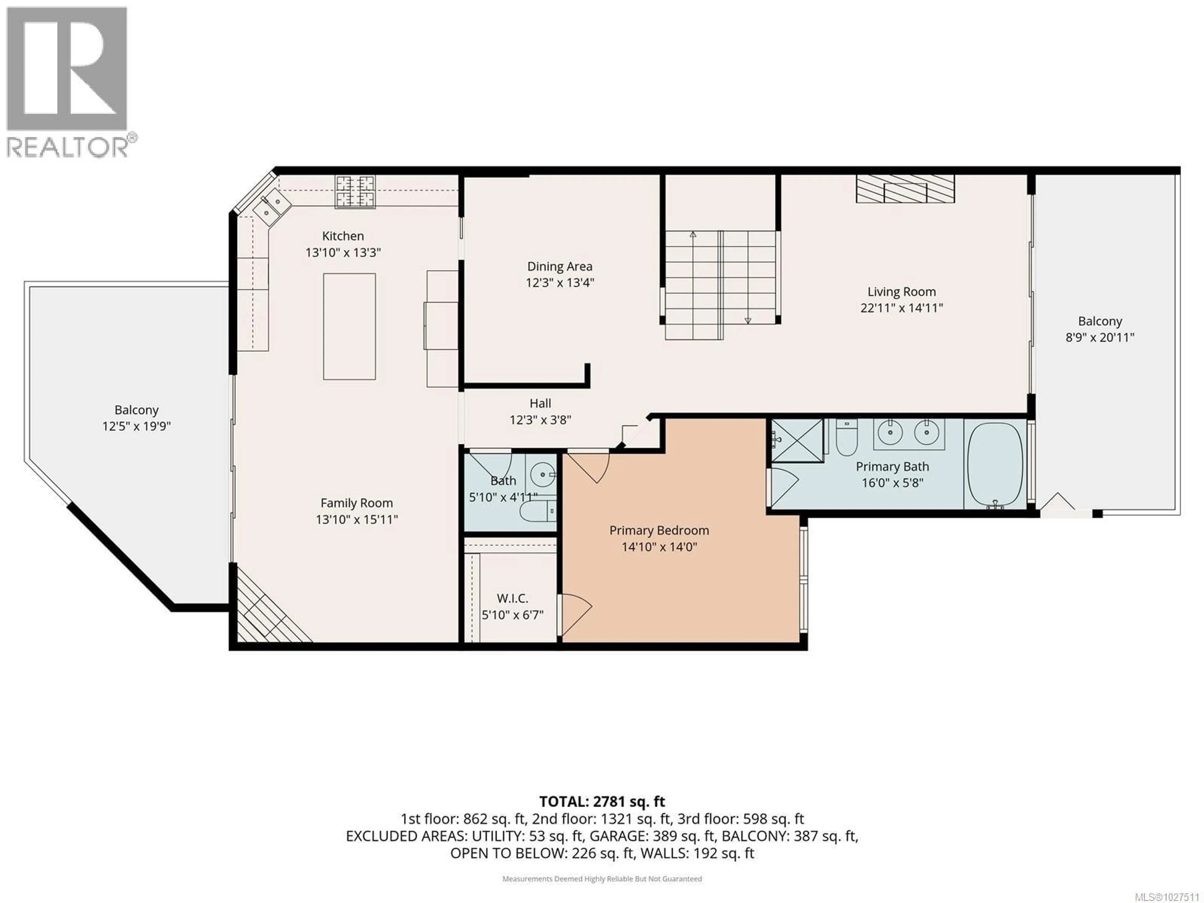 Floor plan for 8 - 1063 VALEWOOD TRAIL, Saanich British Columbia V8X5G5