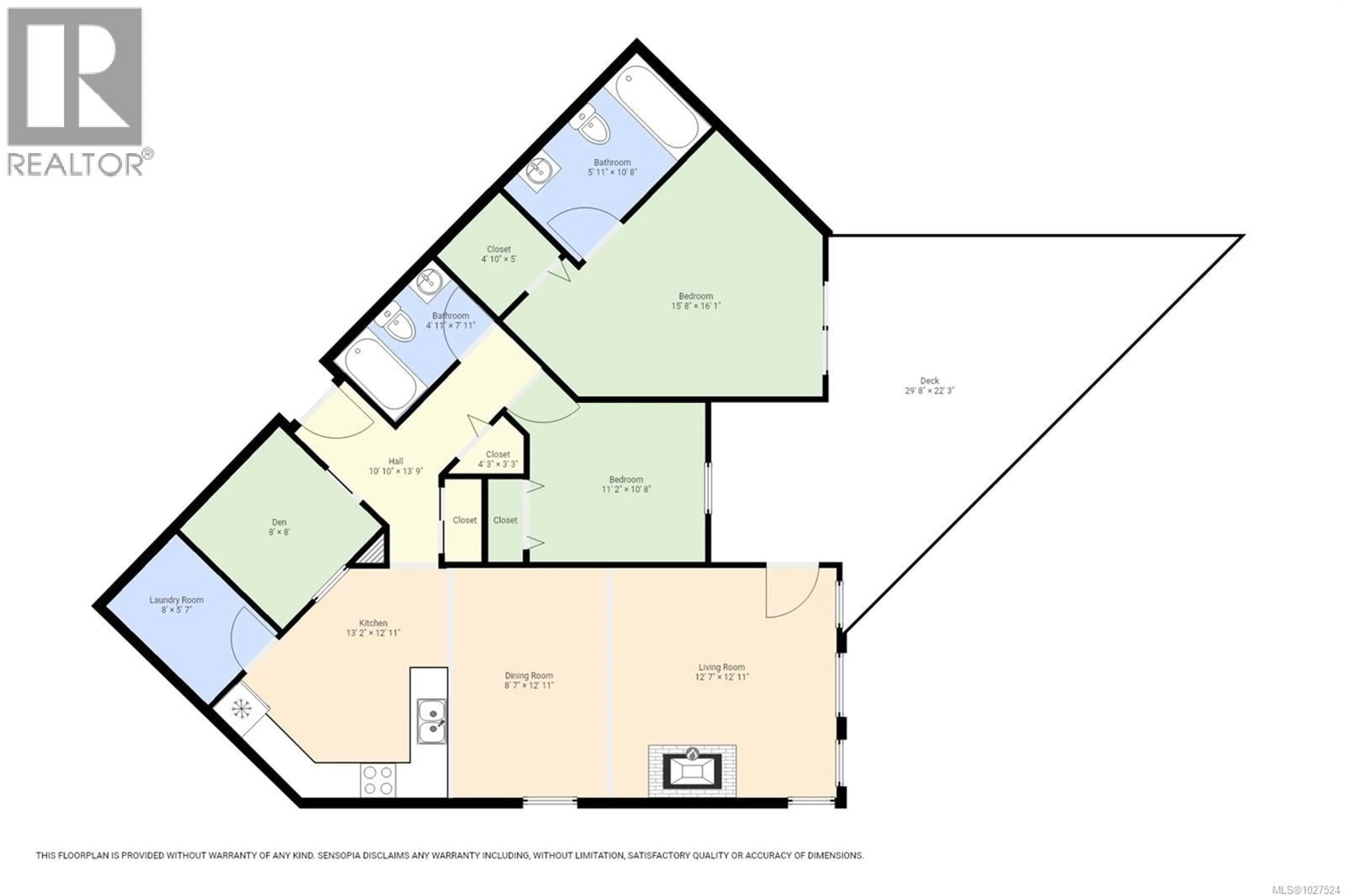 Floor plan for 105 - 350 ISLAND HIGHWAY SOUTH, Campbell River British Columbia V9W1A5