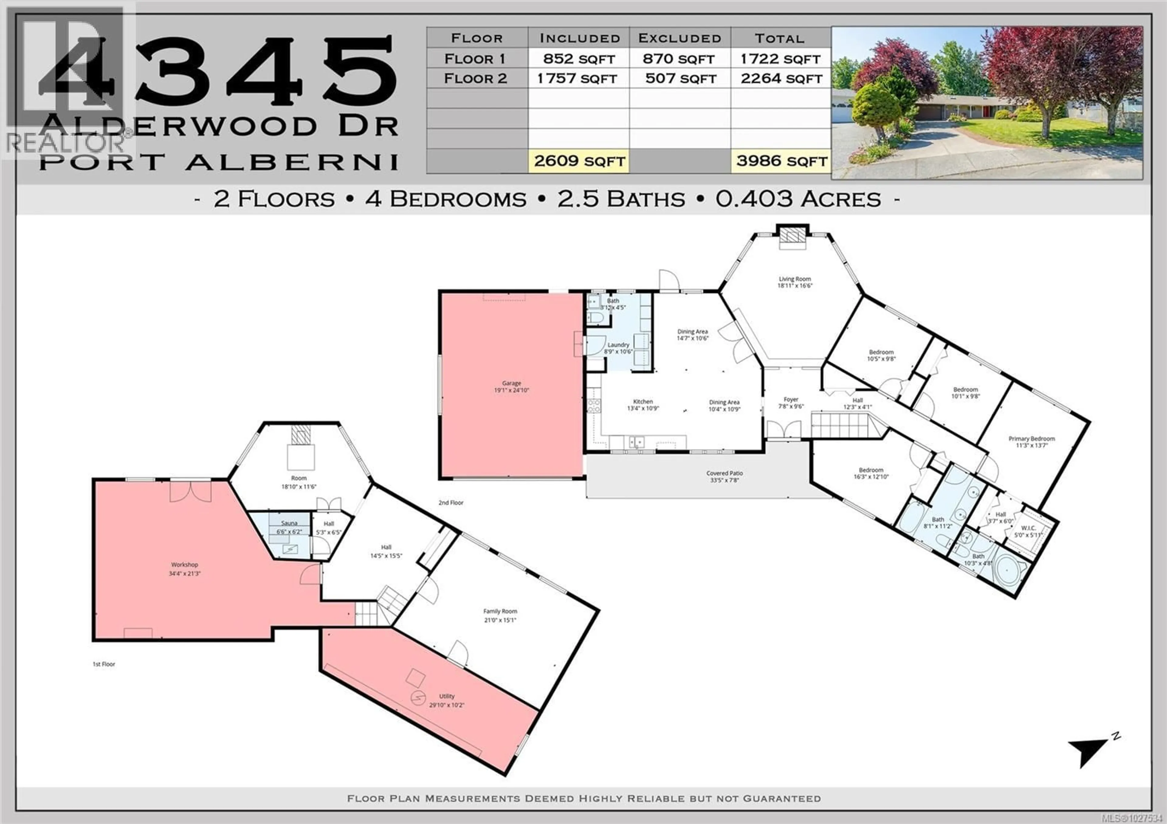 Floor plan for 4345 ALDERWOOD DRIVE, Port Alberni British Columbia V9Y4B5