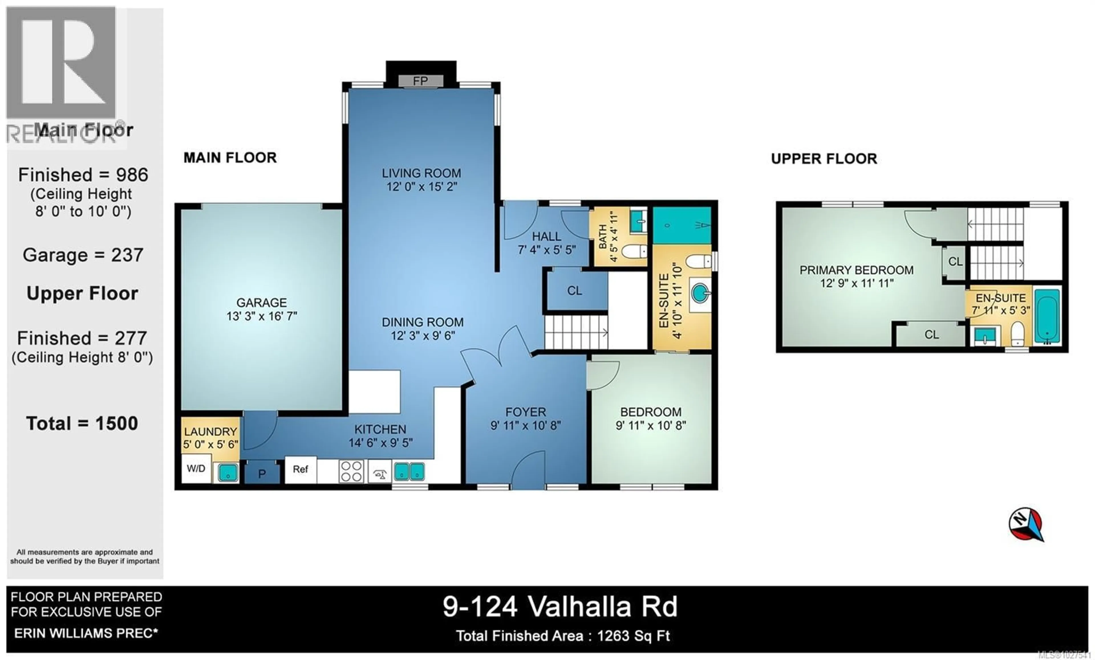 Floor plan for 9 - 124 VALHALLA ROAD, Salt Spring British Columbia V8K2V1