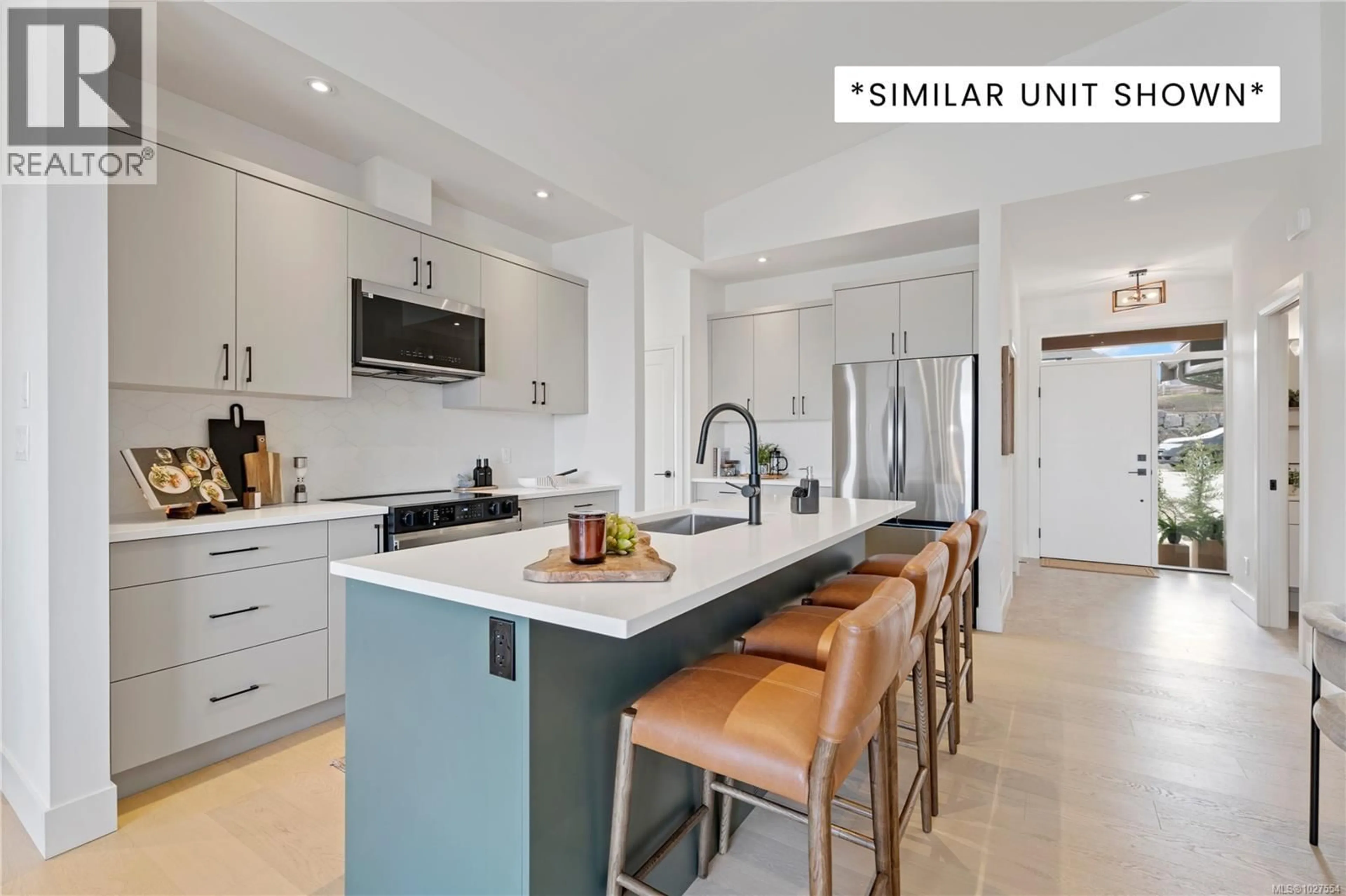 Open concept kitchen, ceramic/tile floor for 123 - 3116 WOODRUSH DRIVE, Duncan British Columbia V9L0G1