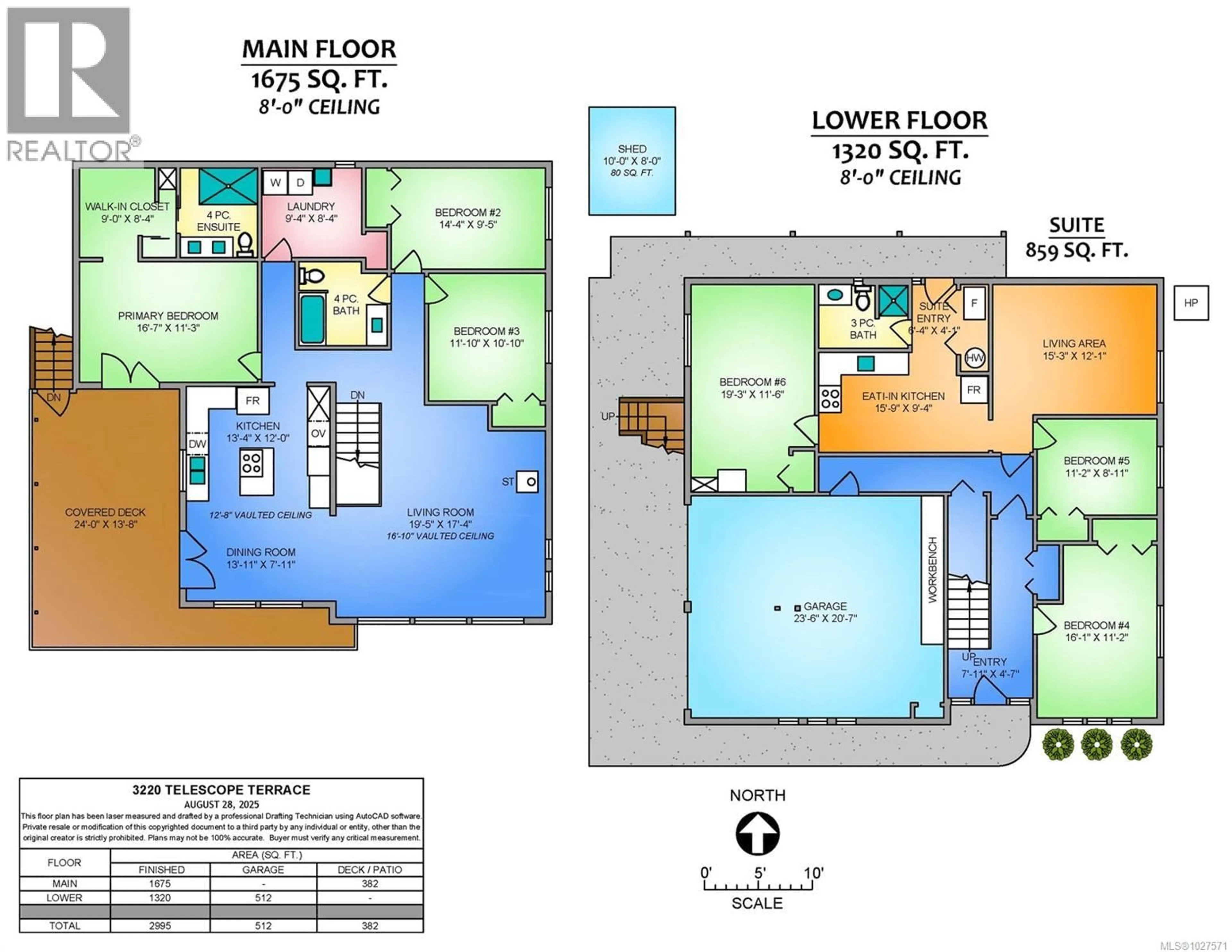 Floor plan for 3220 TELESCOPE TERRACE, Nanaimo British Columbia V9T4A9
