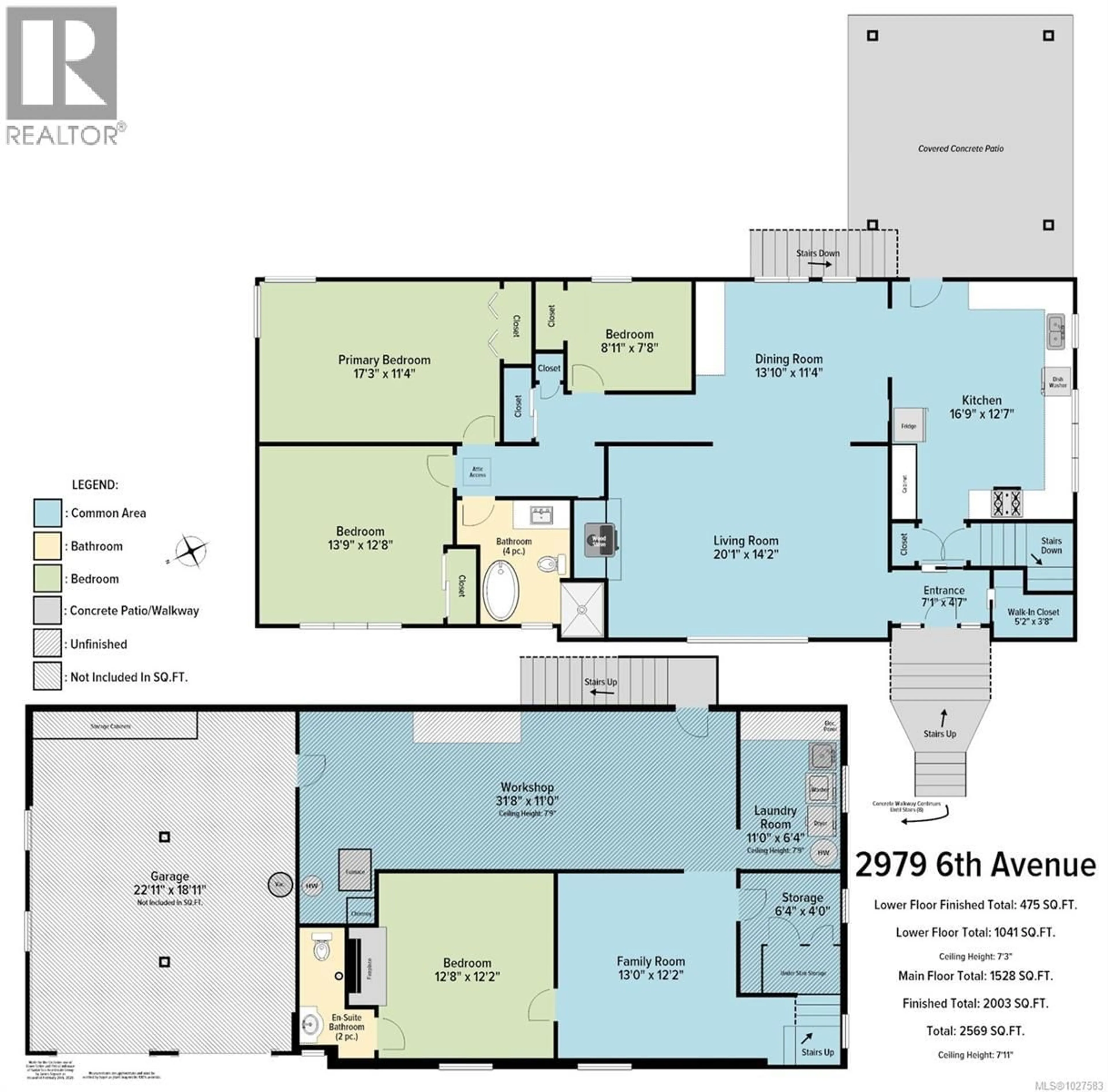 Floor plan for 2979 6TH AVENUE, Port Alberni British Columbia V9Y2H1