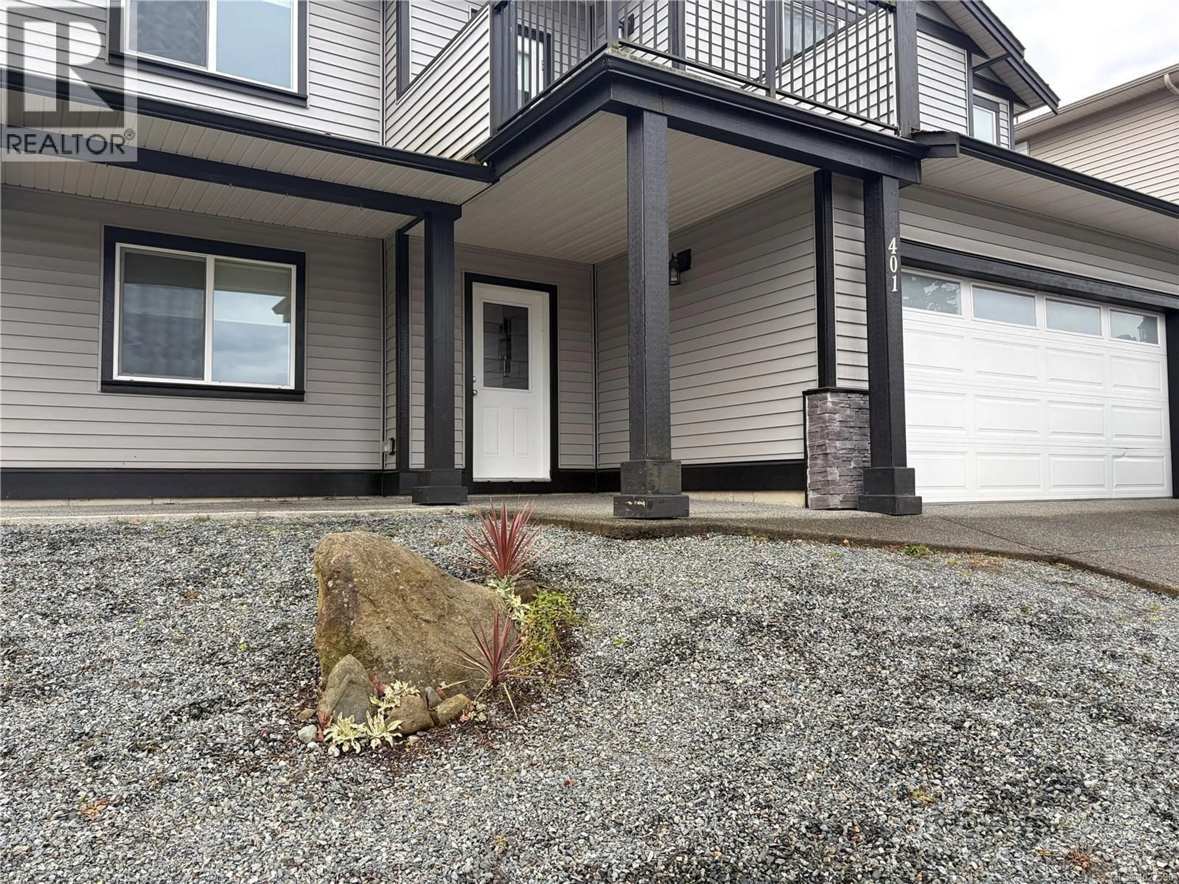 Home with vinyl exterior material, unknown for 401 CAMBIE ROAD, Nanaimo British Columbia V9R0H7