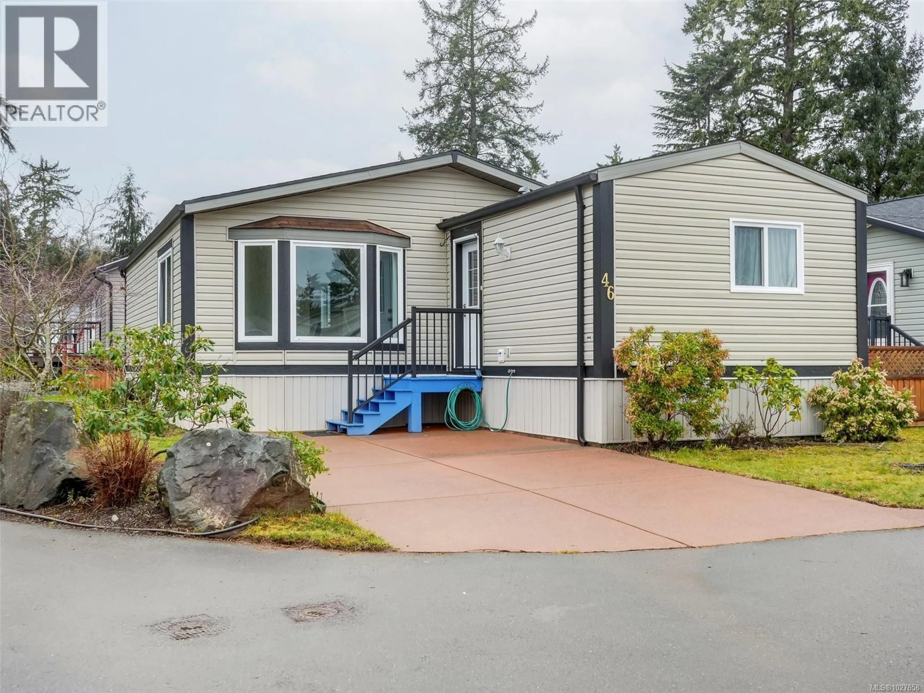 Home with vinyl exterior material, street for 46 - 7109 WEST COAST ROAD, Sooke British Columbia V9Z1G1