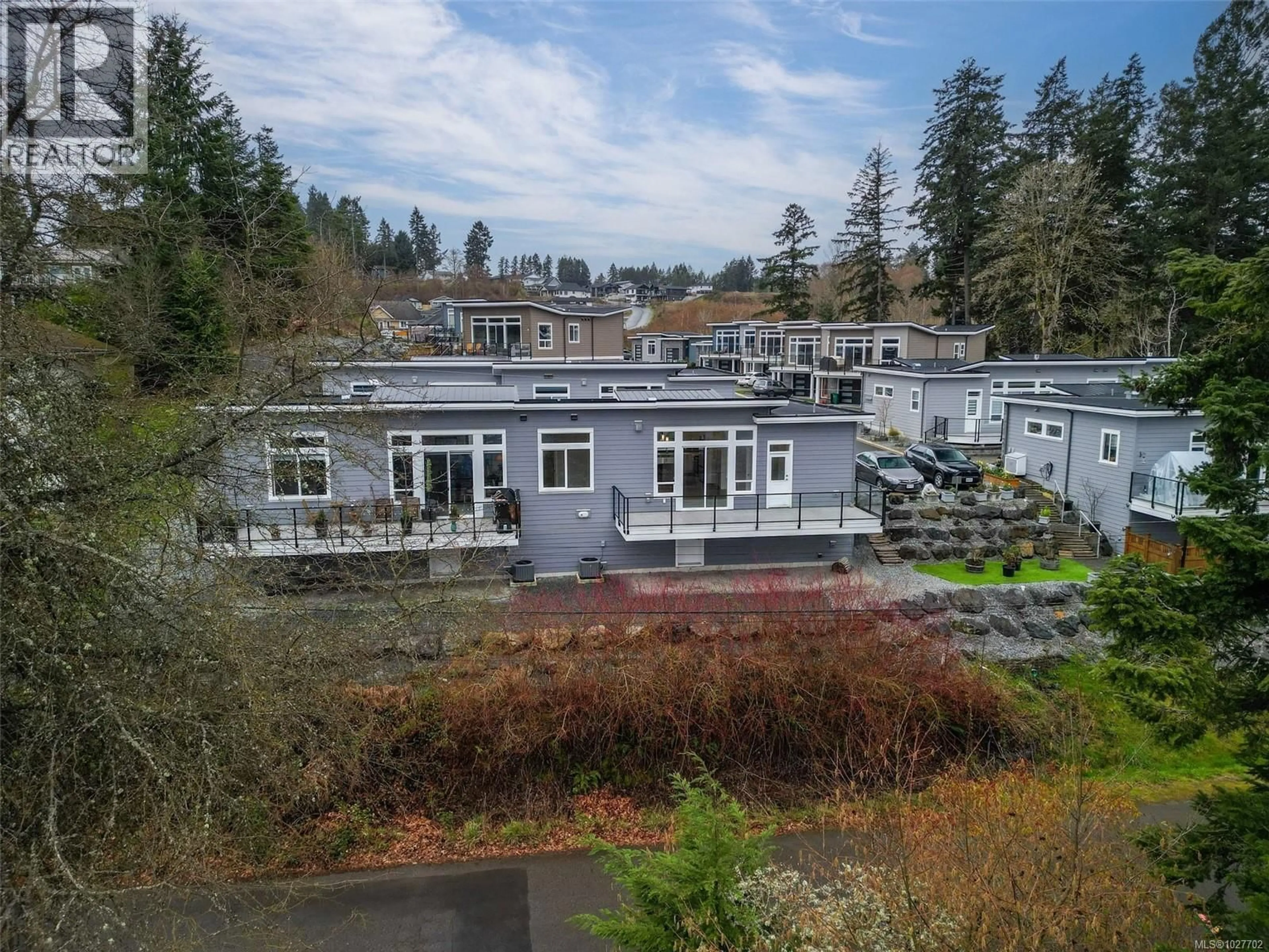 A pic from outside/outdoor area/front of a property/back of a property/a pic from drone, unknown for 118 - 4690 CASPIAN PLACE, Cowichan Bay British Columbia V0R1N1