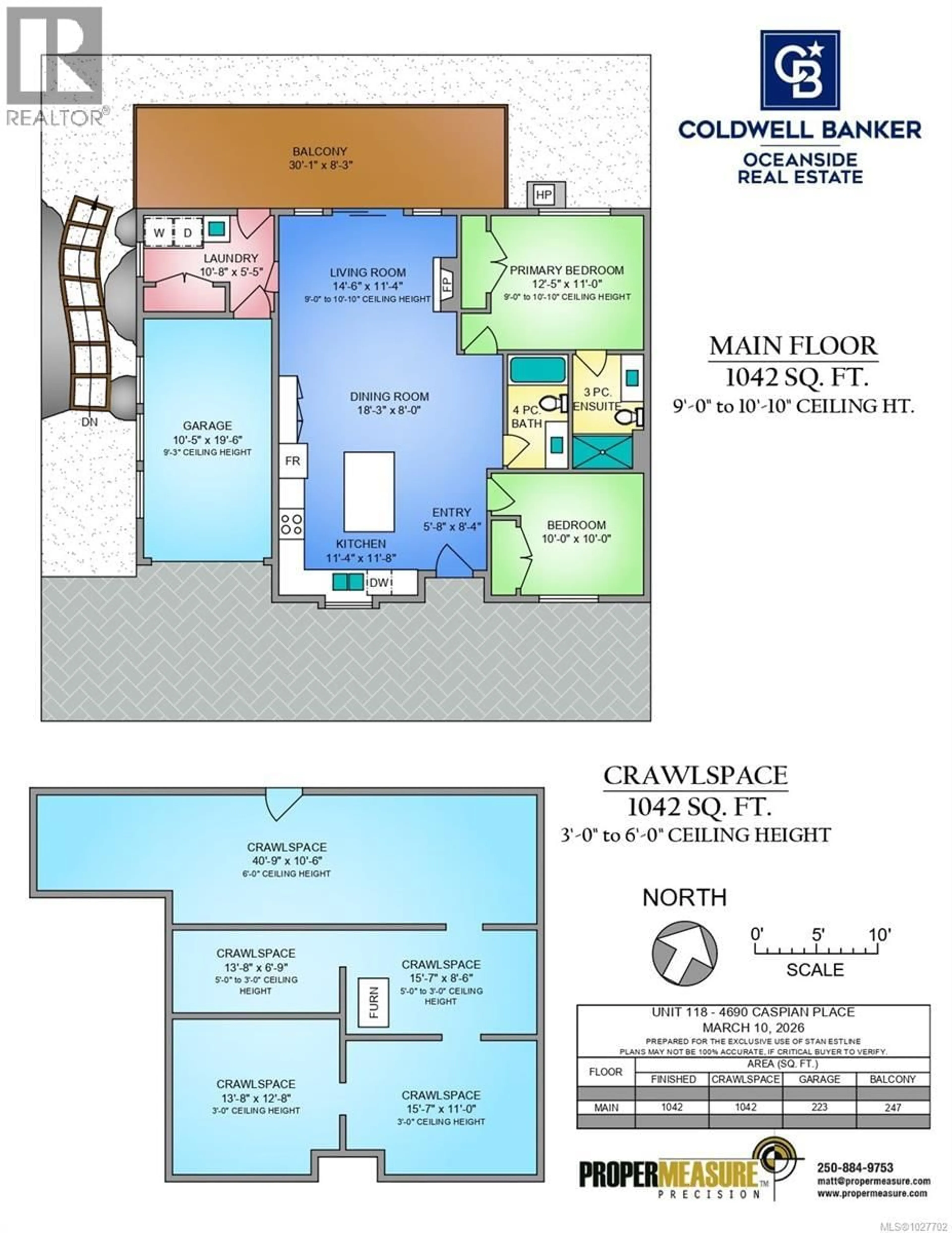 Floor plan for 118 - 4690 CASPIAN PLACE, Cowichan Bay British Columbia V0R1N1
