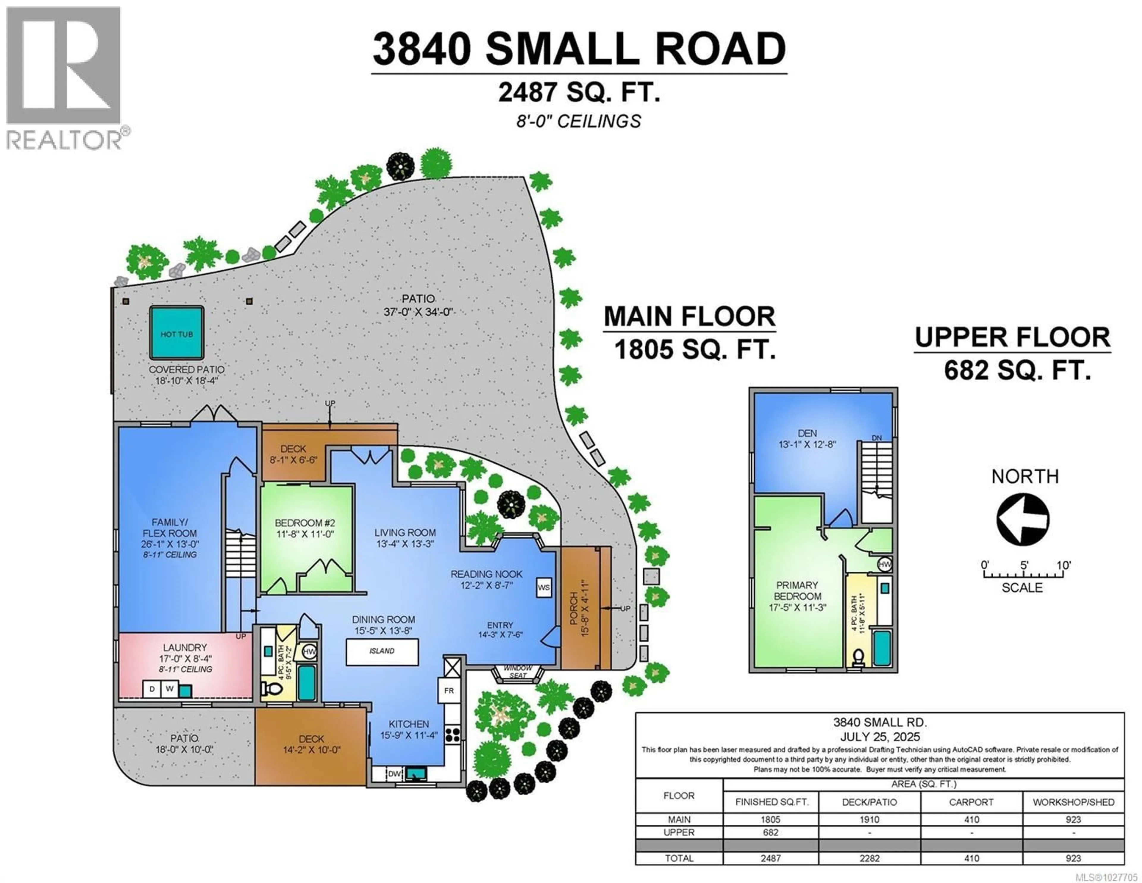 Floor plan for 3840 SMALL ROAD, Courtenay British Columbia V9N3Z8