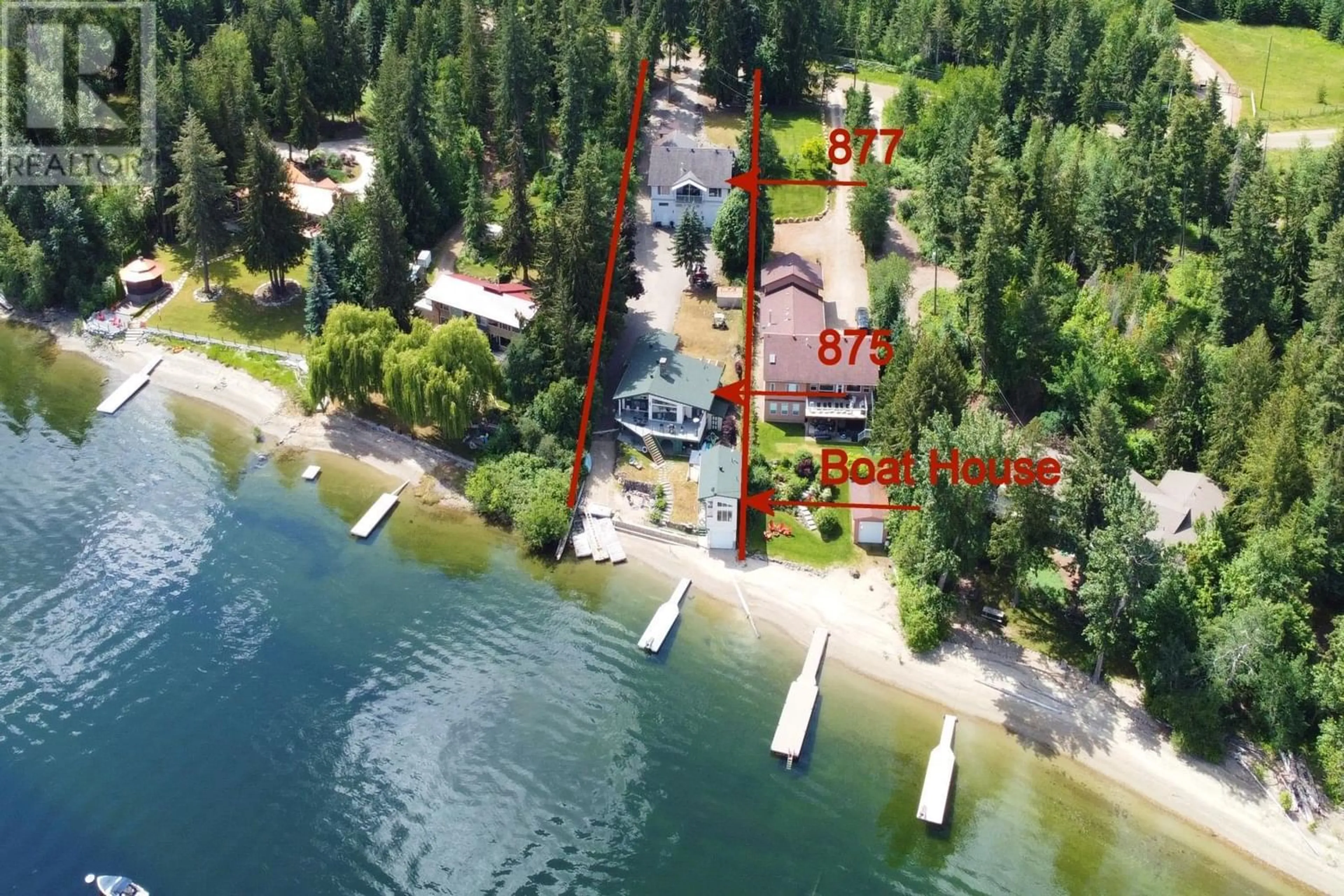 A pic from exterior of the house or condo, cottage for 875/877 Armentieres Road, Sorrento British Columbia V0E2W0