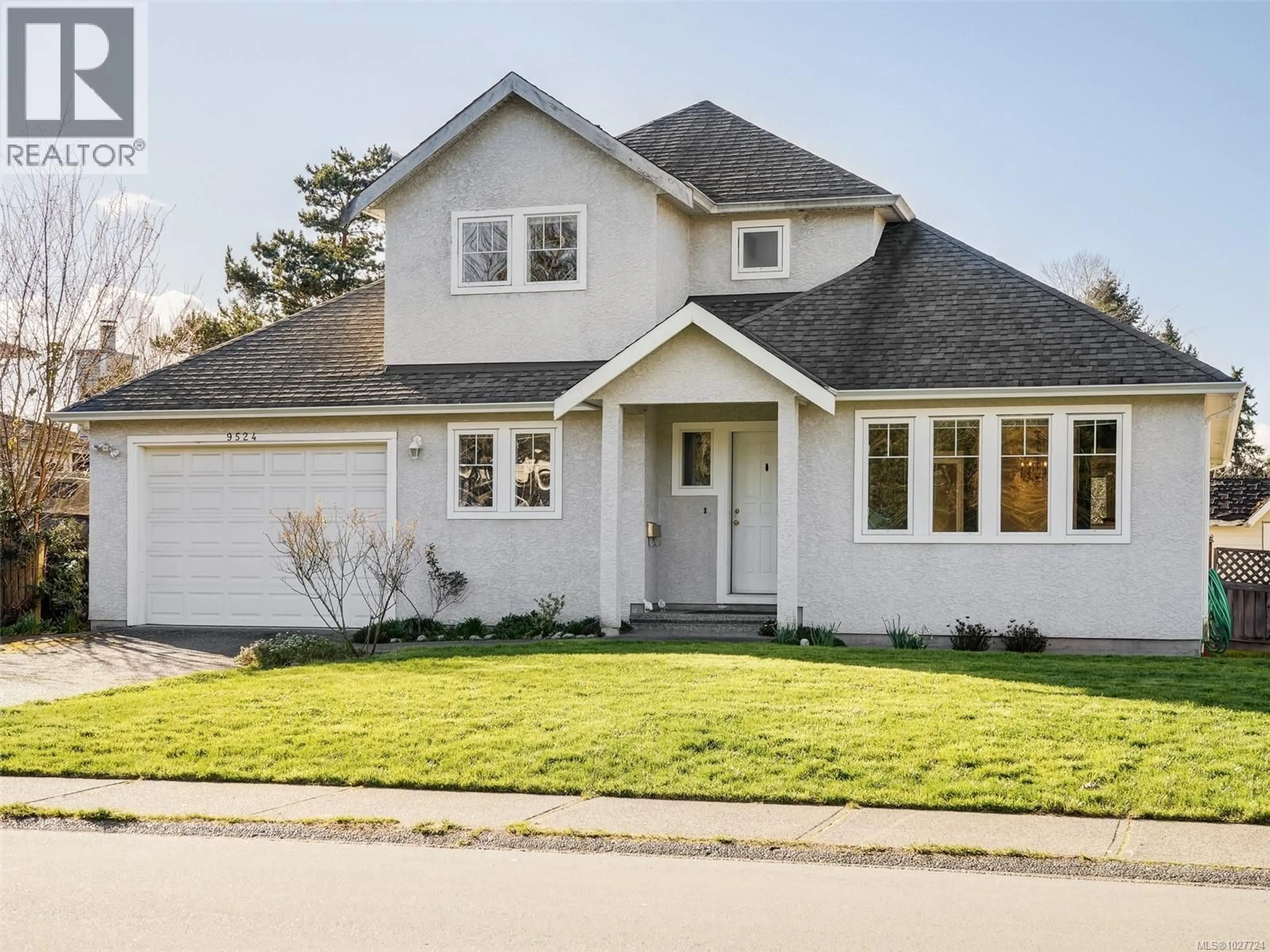 Home with brick exterior material, street for 9524 GREENGLADE ROAD, Sidney British Columbia V8L3T6