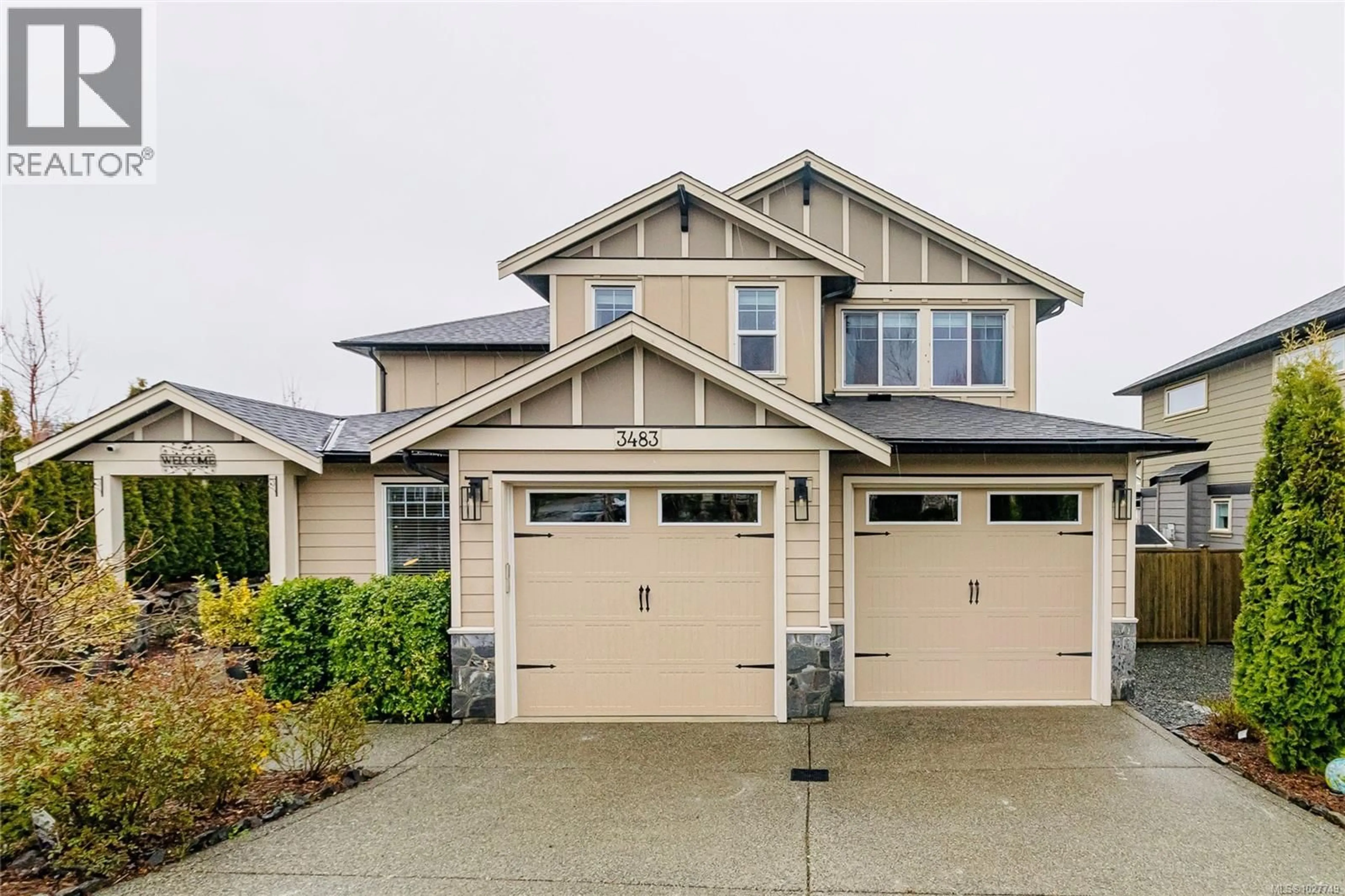 Home with vinyl exterior material, street for 3483 SPARROWHAWK AVENUE, Colwood British Columbia V9C0L8