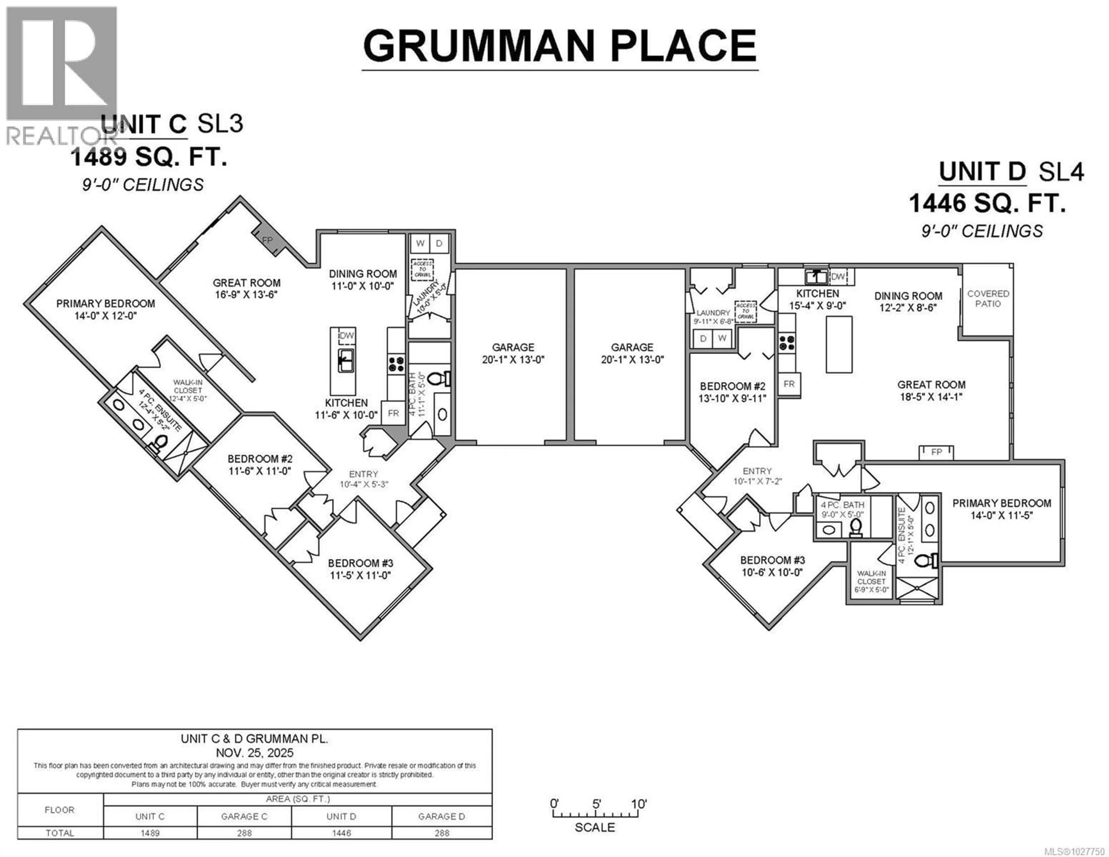 Floor plan for SL4 - 865 GRUMMAN PLACE, Comox British Columbia V9M4H9