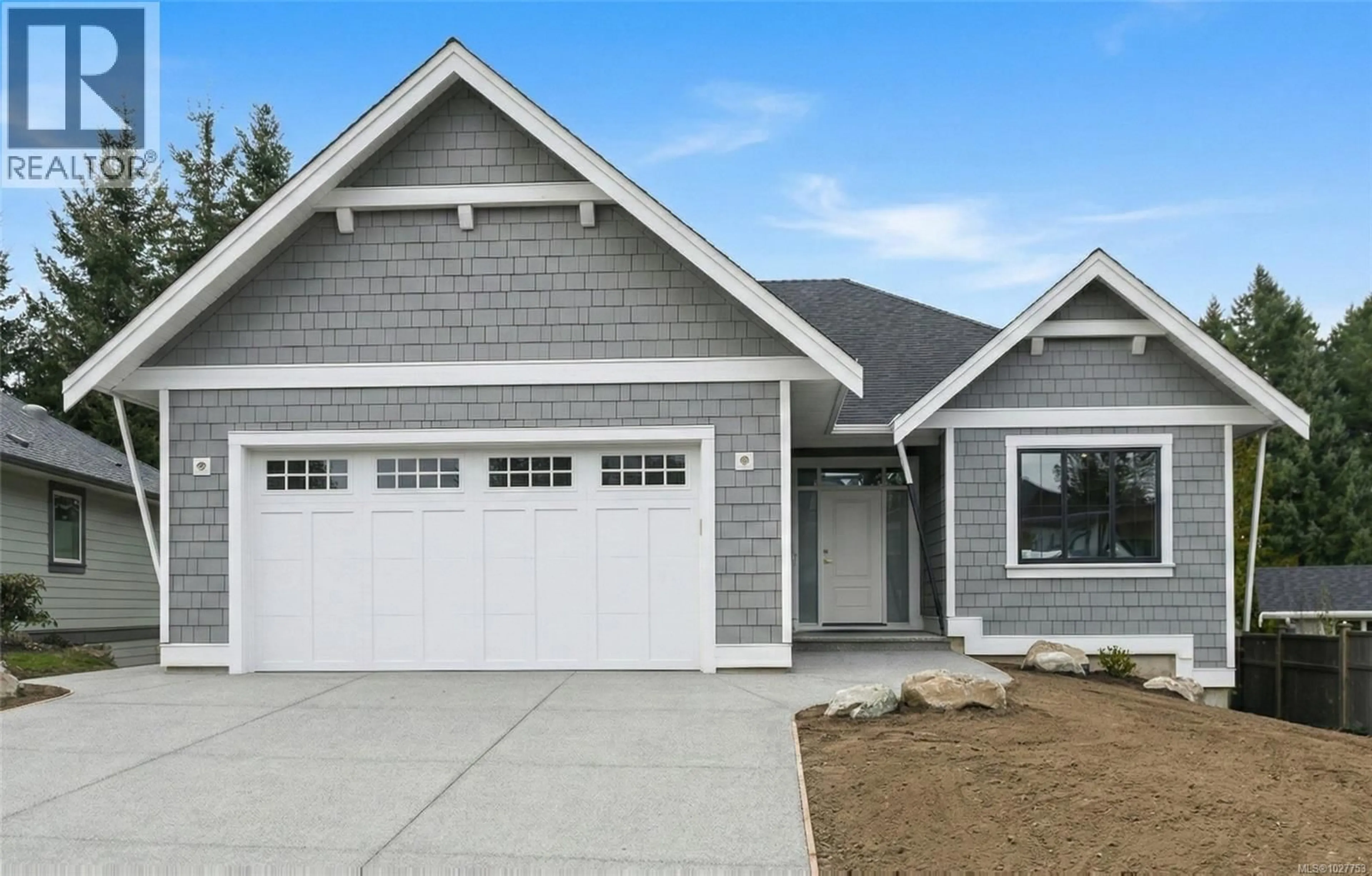 Home with vinyl exterior material, street for 1202 CROWN ISLE BOULEVARD, Courtenay British Columbia V9N0B6