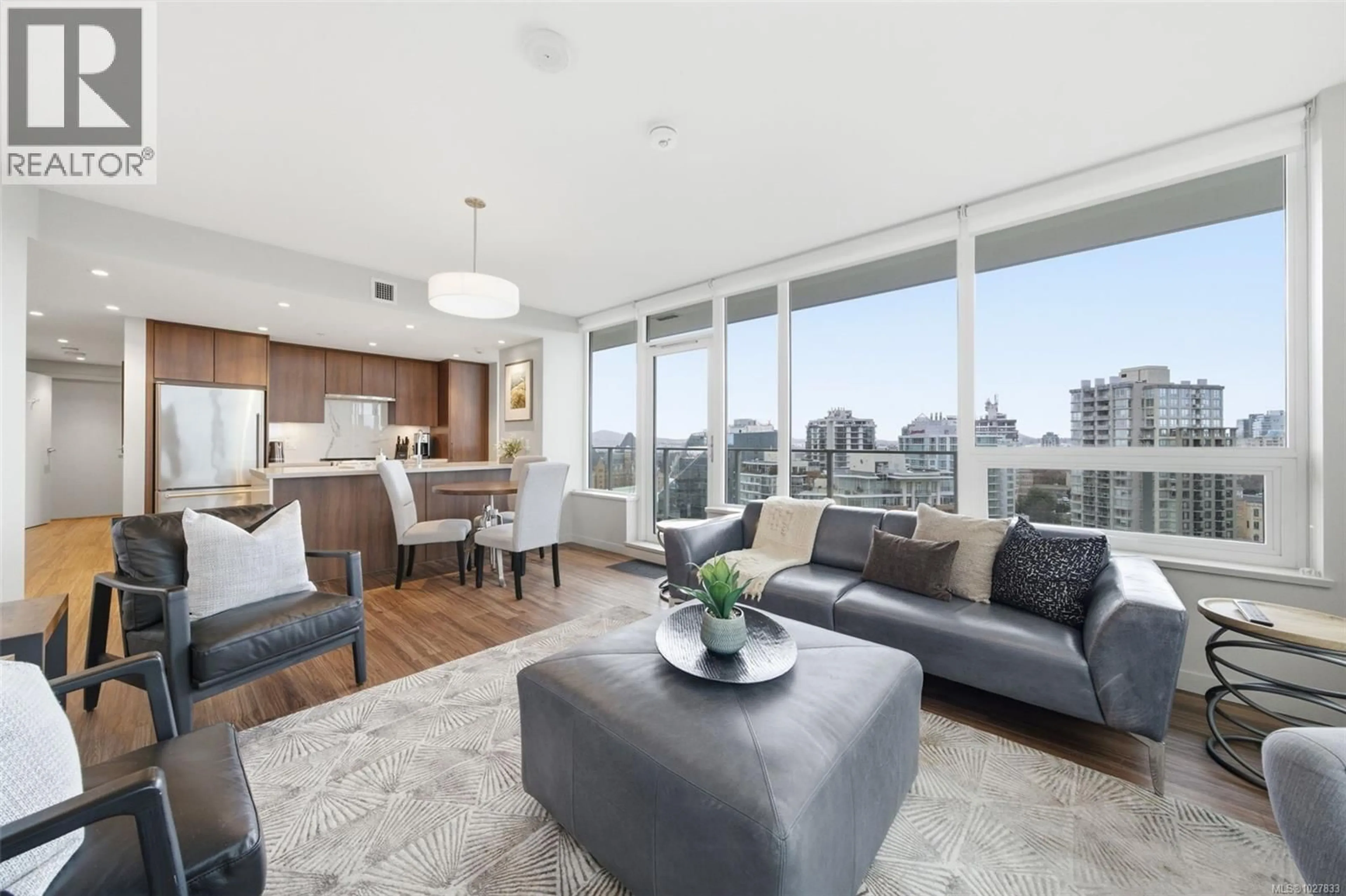 Living room with furniture, unknown for 1501 - 777 BELLEVILLE STREET, Victoria British Columbia V8W0G1