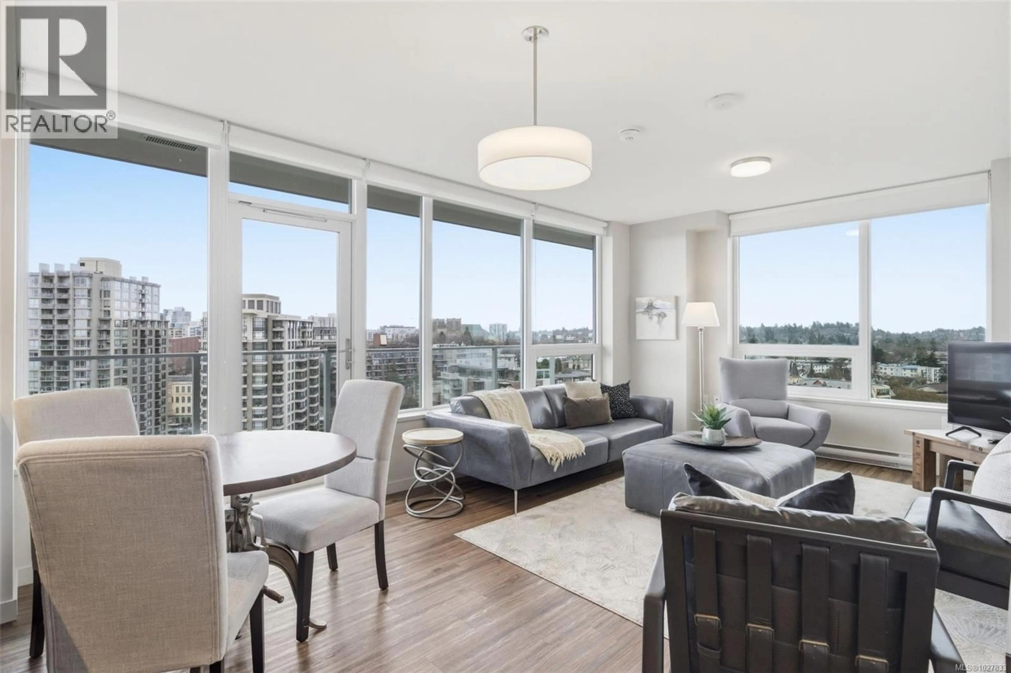 Living room with furniture, unknown for 1501 - 777 BELLEVILLE STREET, Victoria British Columbia V8W0G1