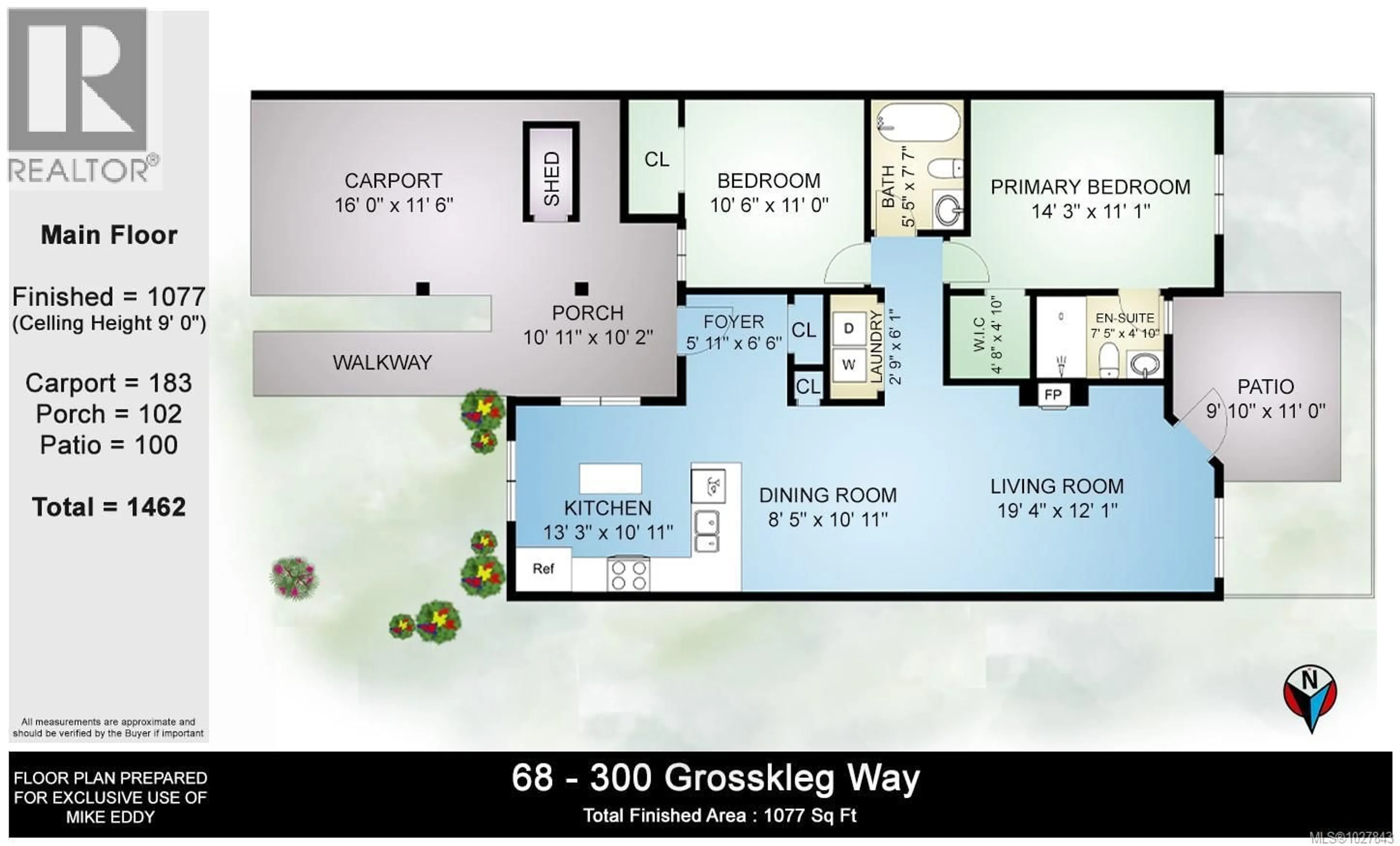 Floor plan for 68 - 300 GROSSKLEG WAY, Lake Cowichan British Columbia V0R2G1