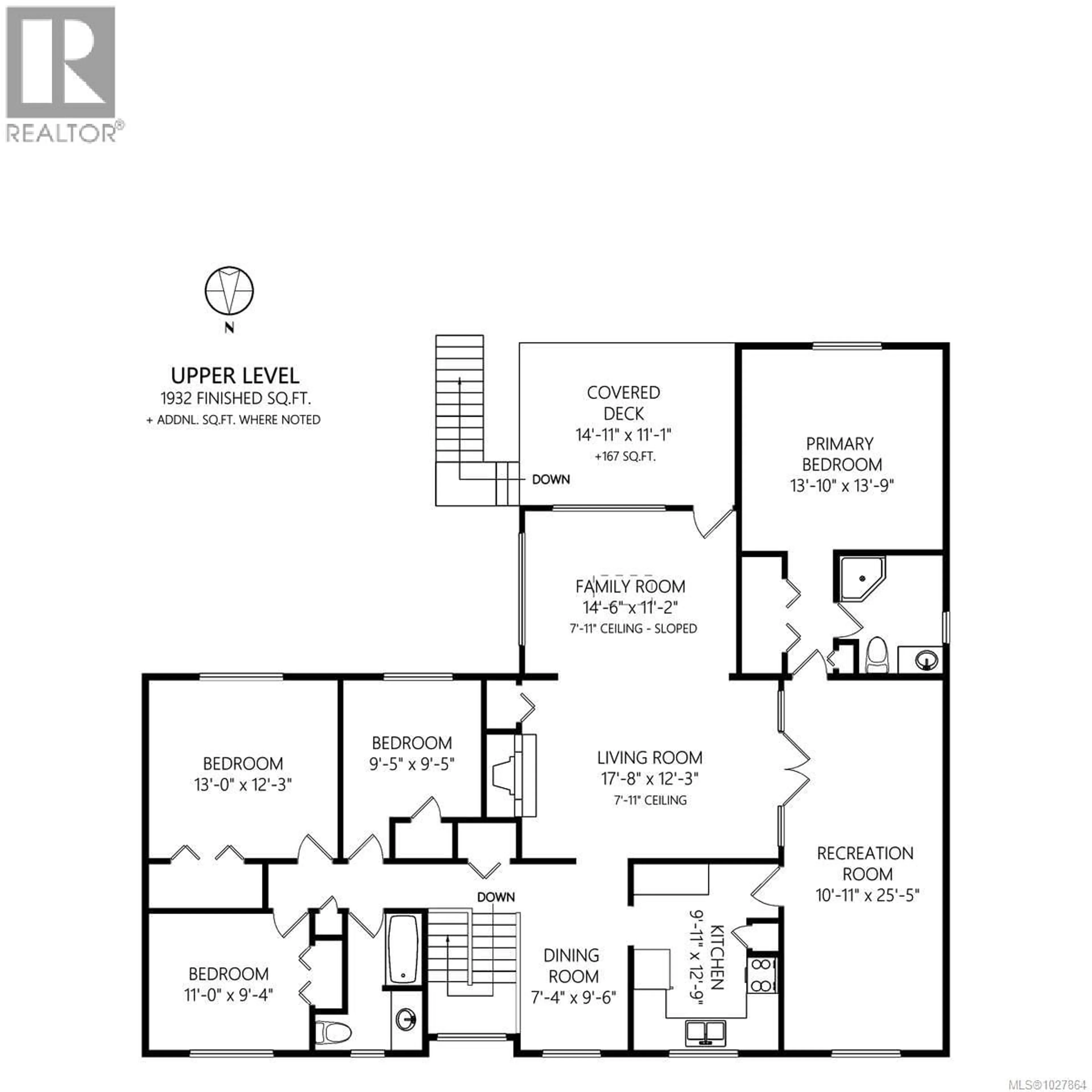 Floor plan for 1116 THUNDERBIRD DRIVE, Nanaimo British Columbia V9S2P2