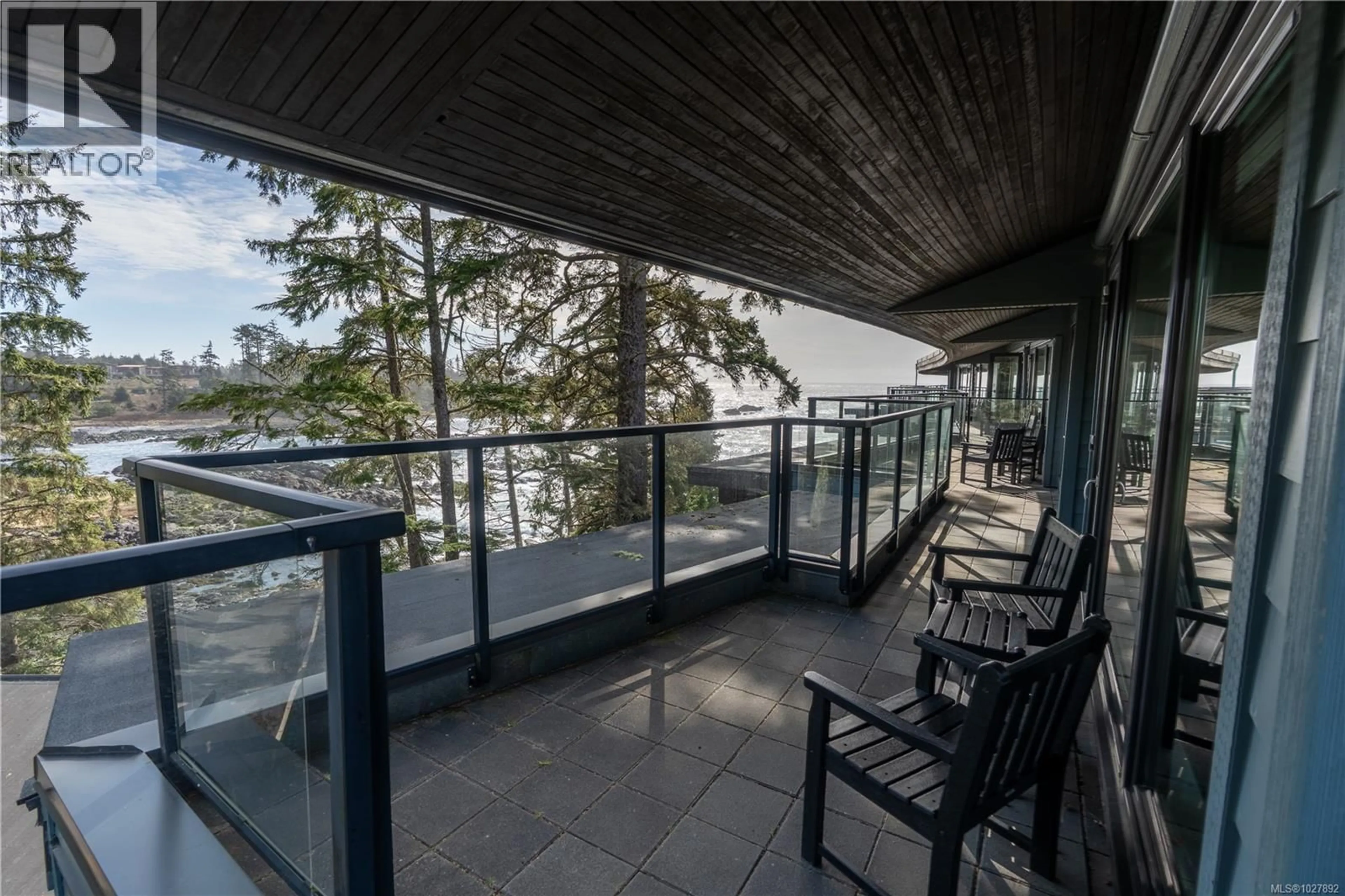 Balcony in the apartment, water/lake/river/ocean view for 402 - 596 MARINE DRIVE, Ucluelet British Columbia V0R3A0