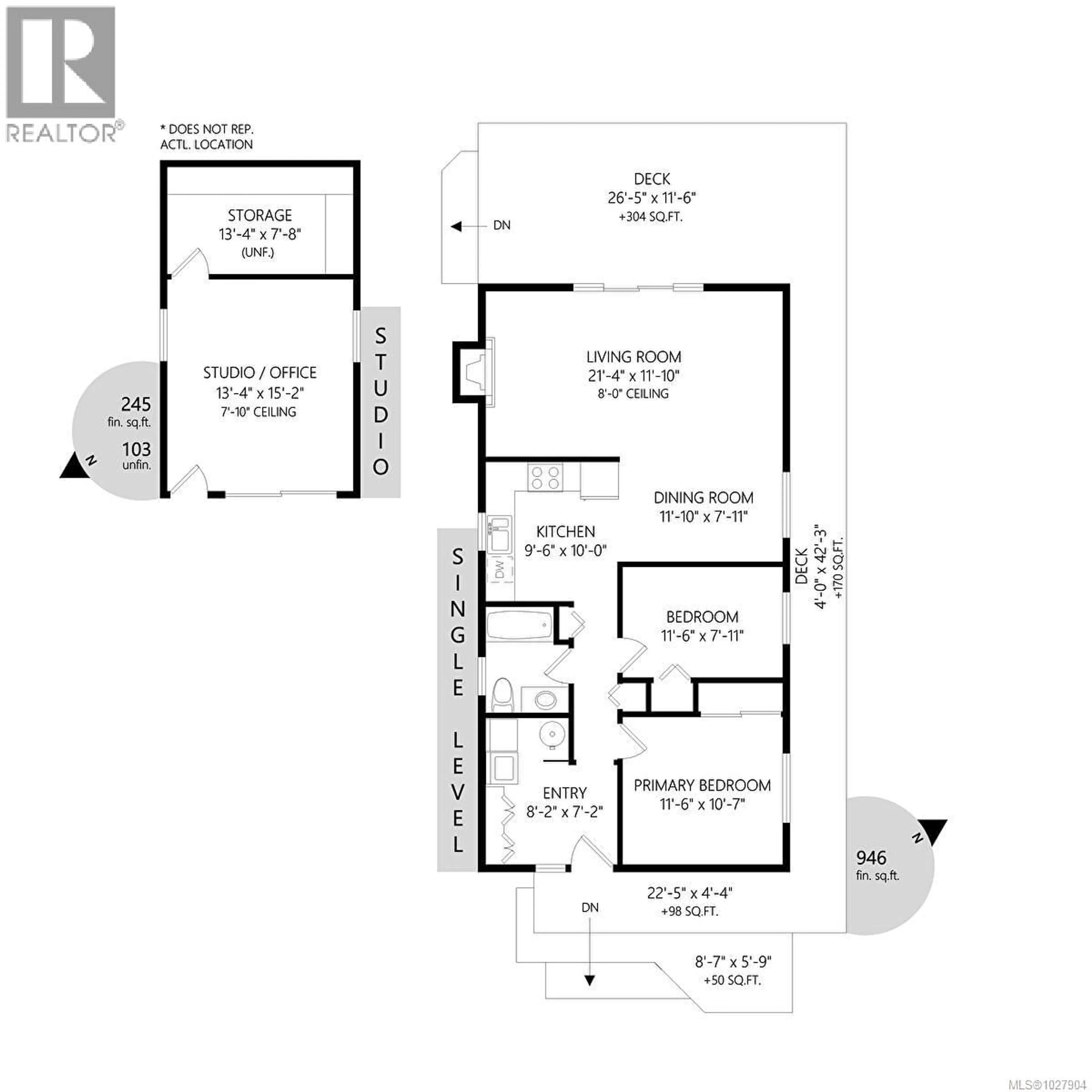 Floor plan for 1650 CLAUDET ROAD, Nanoose Bay British Columbia V9P9B4