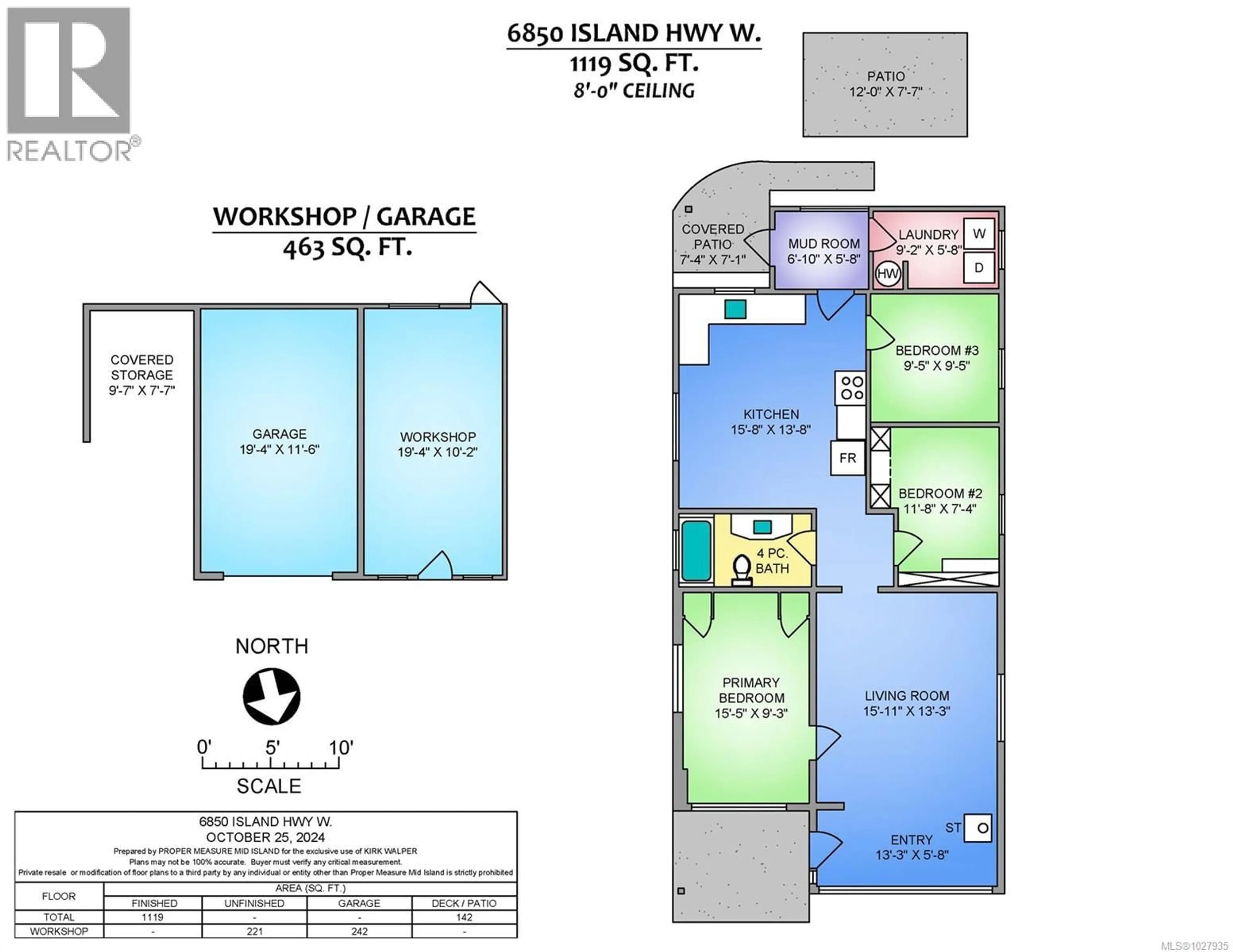 Floor plan for 6850 ISLAND HIGHWAY WEST, Bowser British Columbia V0R1G0