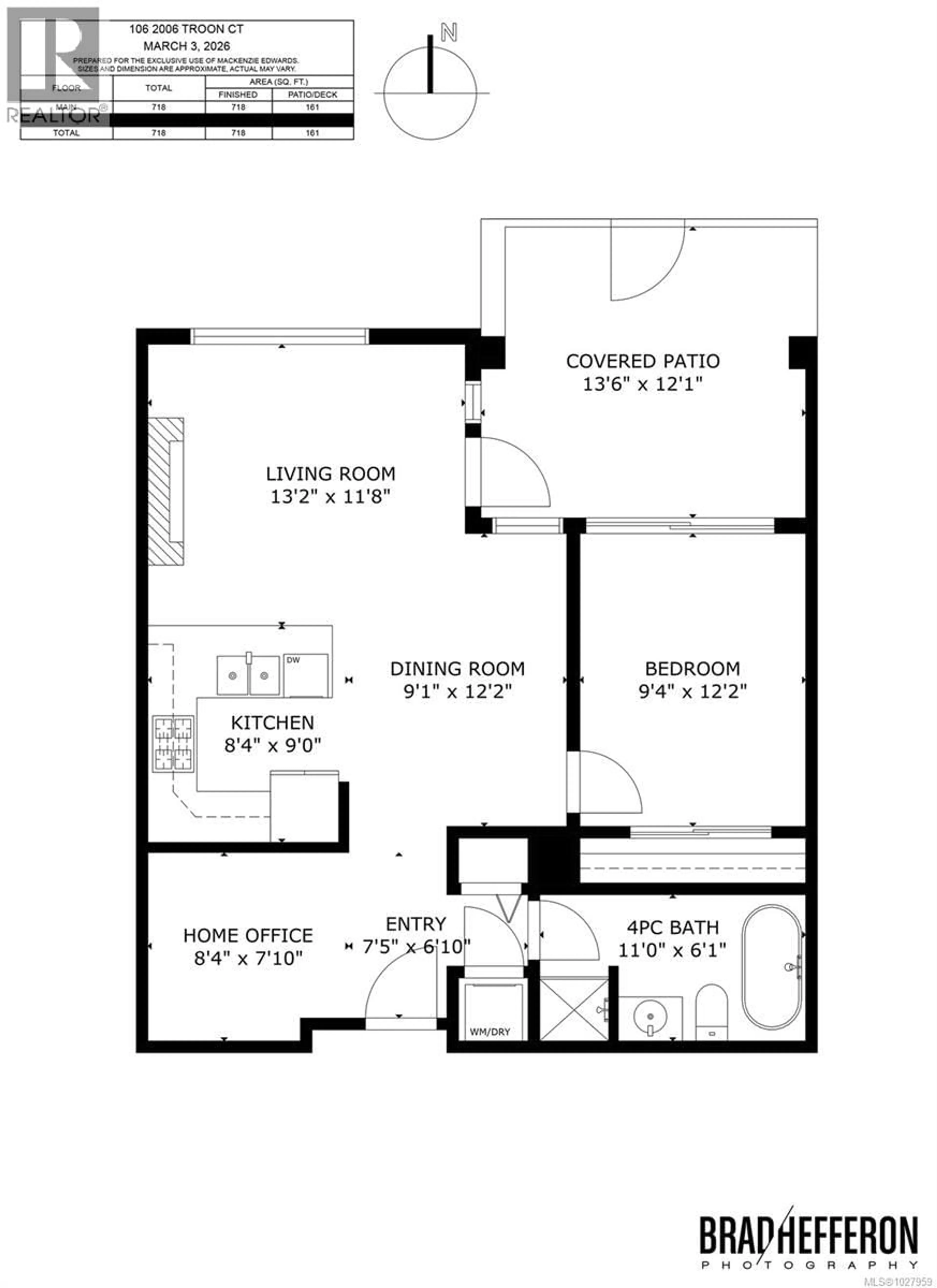 Floor plan for 106 - 2006 TROON COURT, Langford British Columbia V9B6T4
