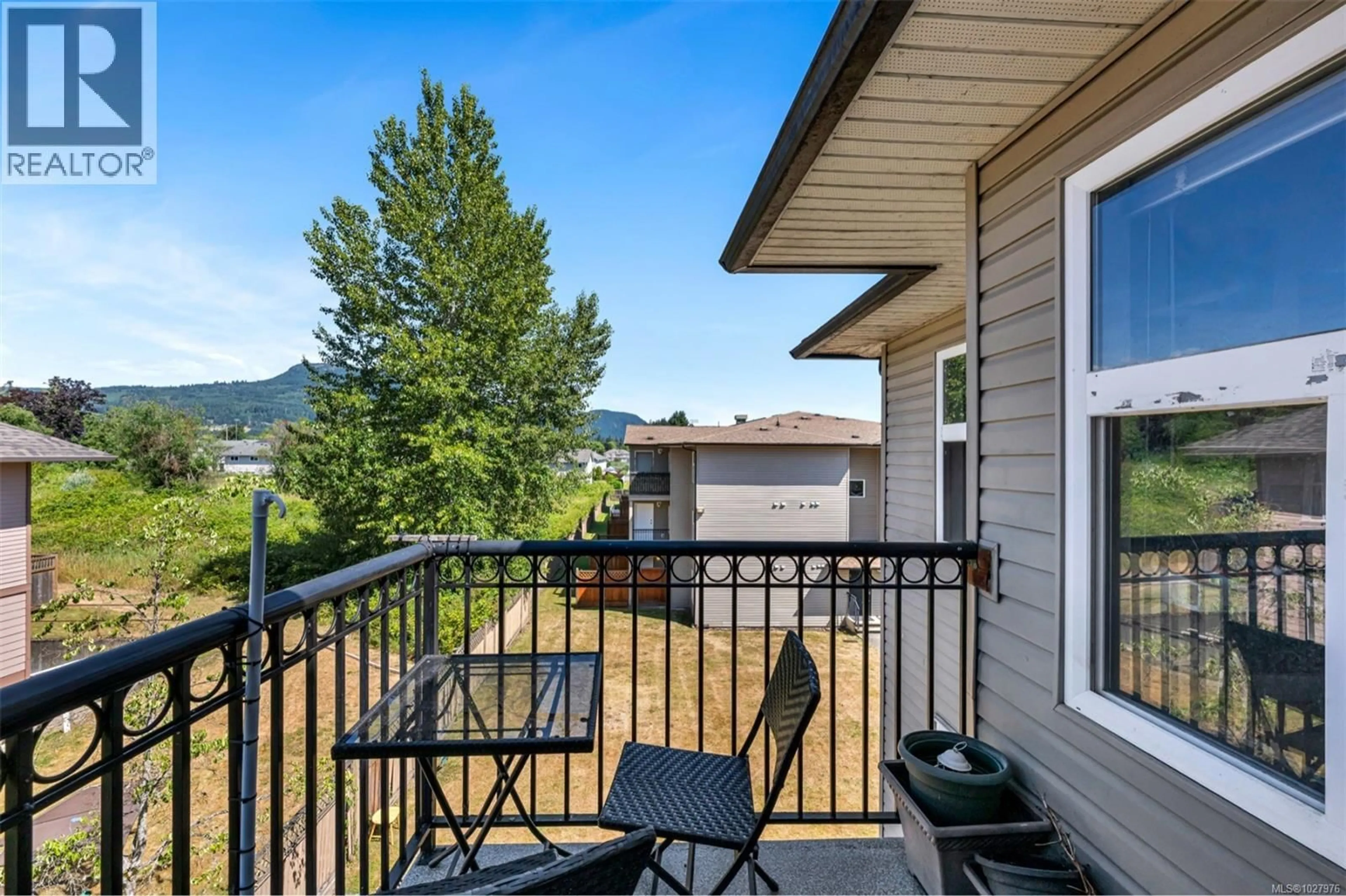 Patio, mountain view for 314 - 3215 COWICHAN LAKE ROAD, Duncan British Columbia V9L5G5