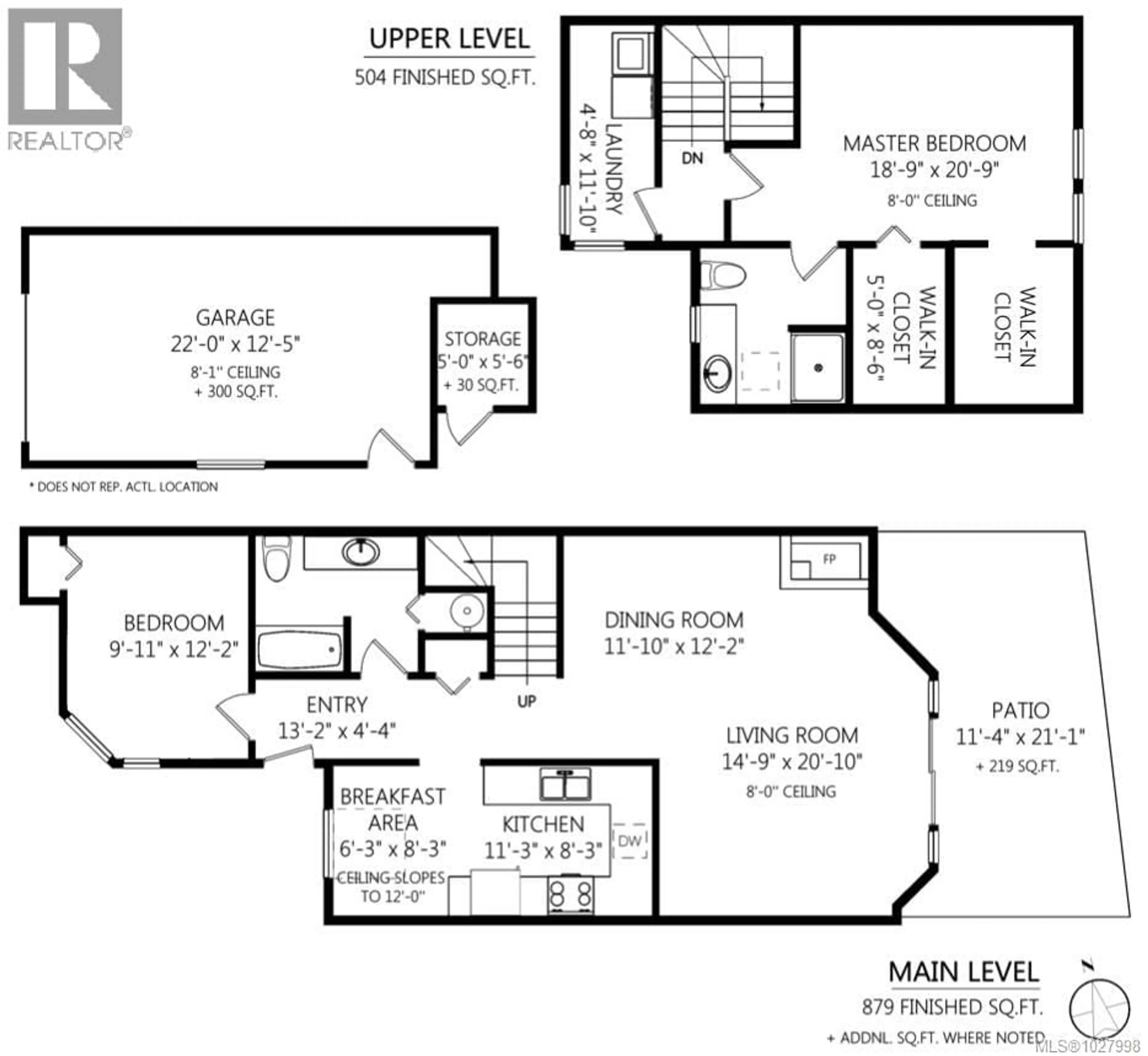 Floor plan for 14 - 5110 CORDOVA BAY ROAD, Saanich British Columbia V8Y2K5