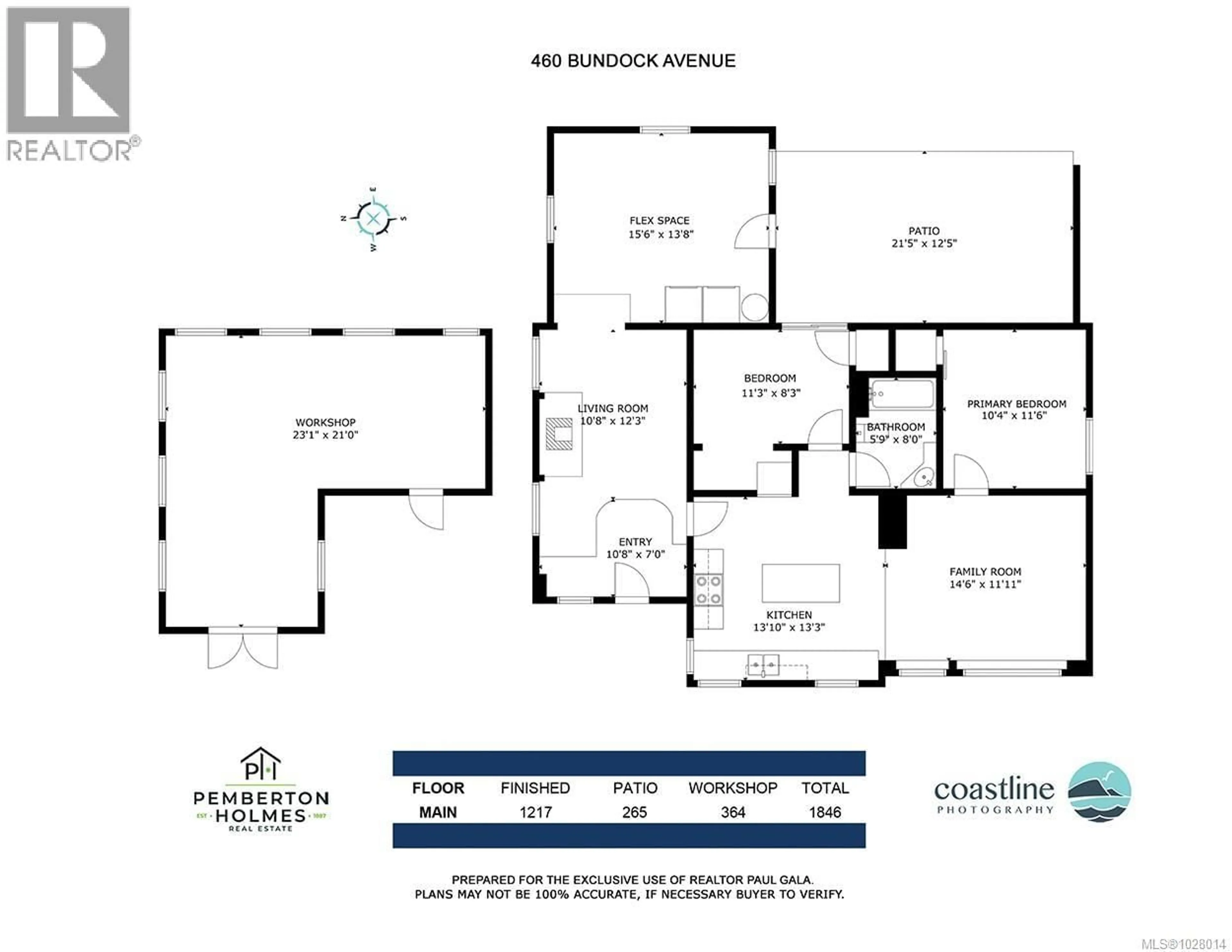 Floor plan for 460 BUNDOCK AVENUE, Duncan British Columbia V9L3P4