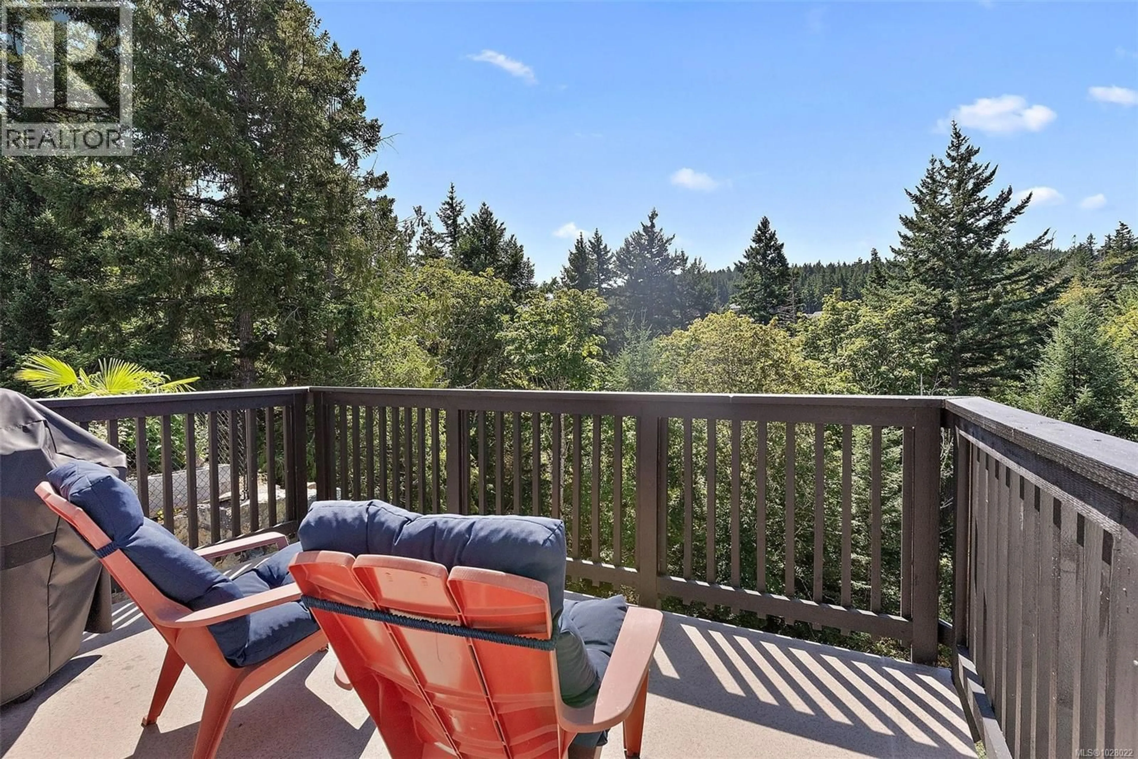 Patio, forest/trees view for 933 BLAKEON PLACE, Langford British Columbia V9C0R3