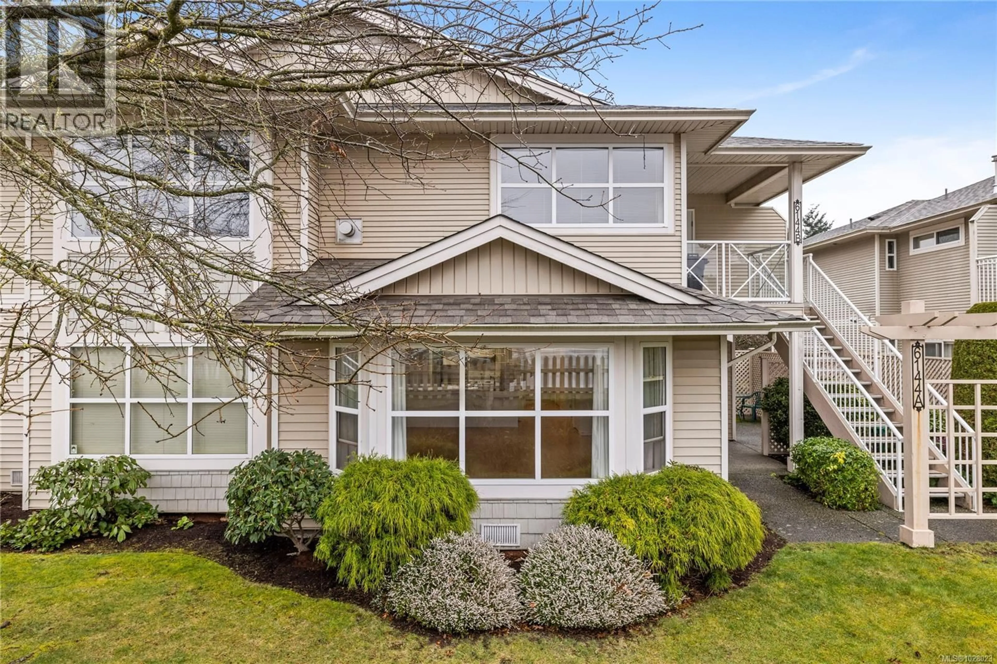 Home with vinyl exterior material, street for A - 6144 MCGIRR ROAD, Nanaimo British Columbia V9V1V1