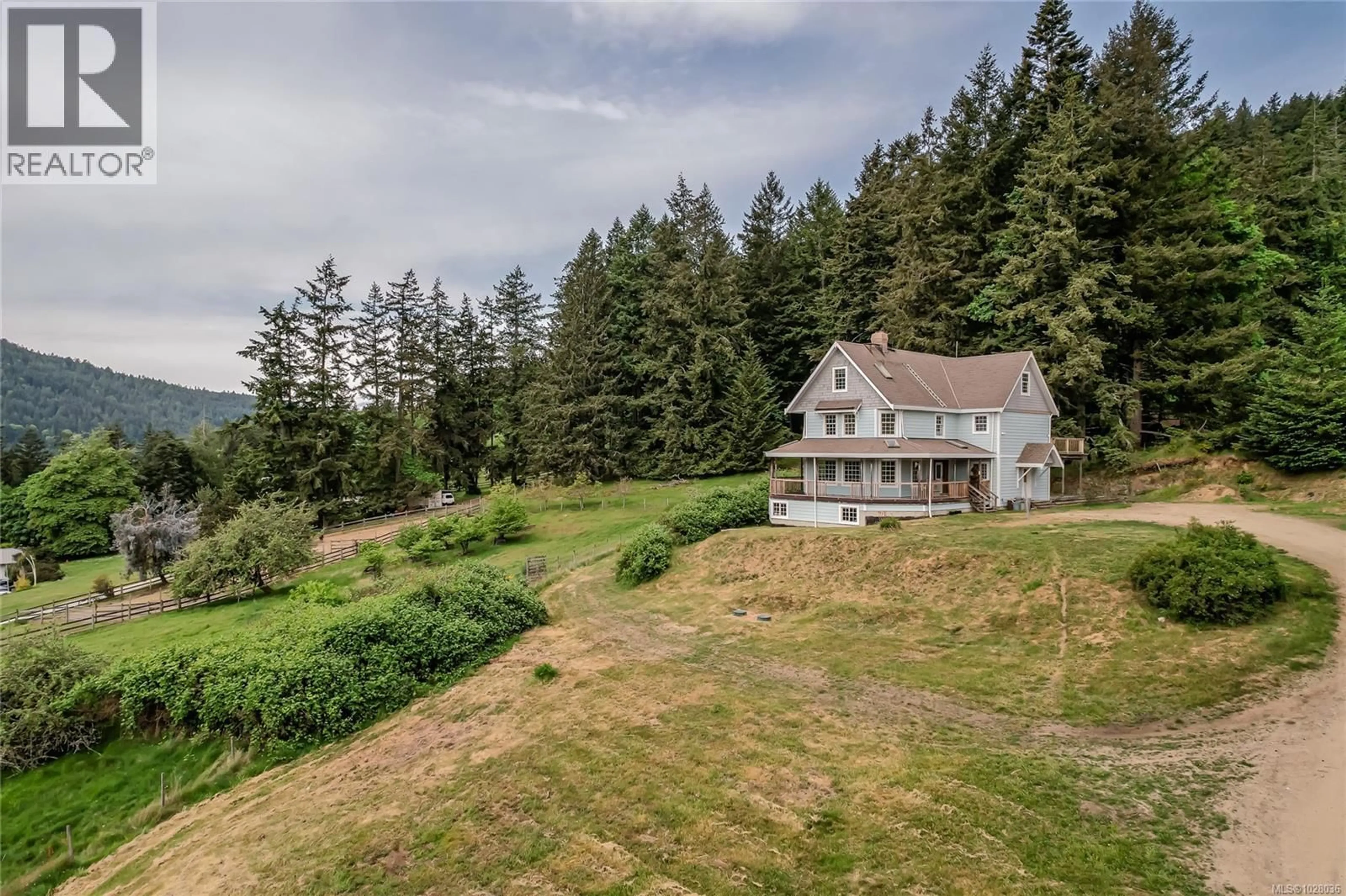 A pic from outside/outdoor area/front of a property/back of a property/a pic from drone, water/lake/river/ocean view for 1832 FULFORD-GANGES ROAD, Salt Spring British Columbia V8K2A5
