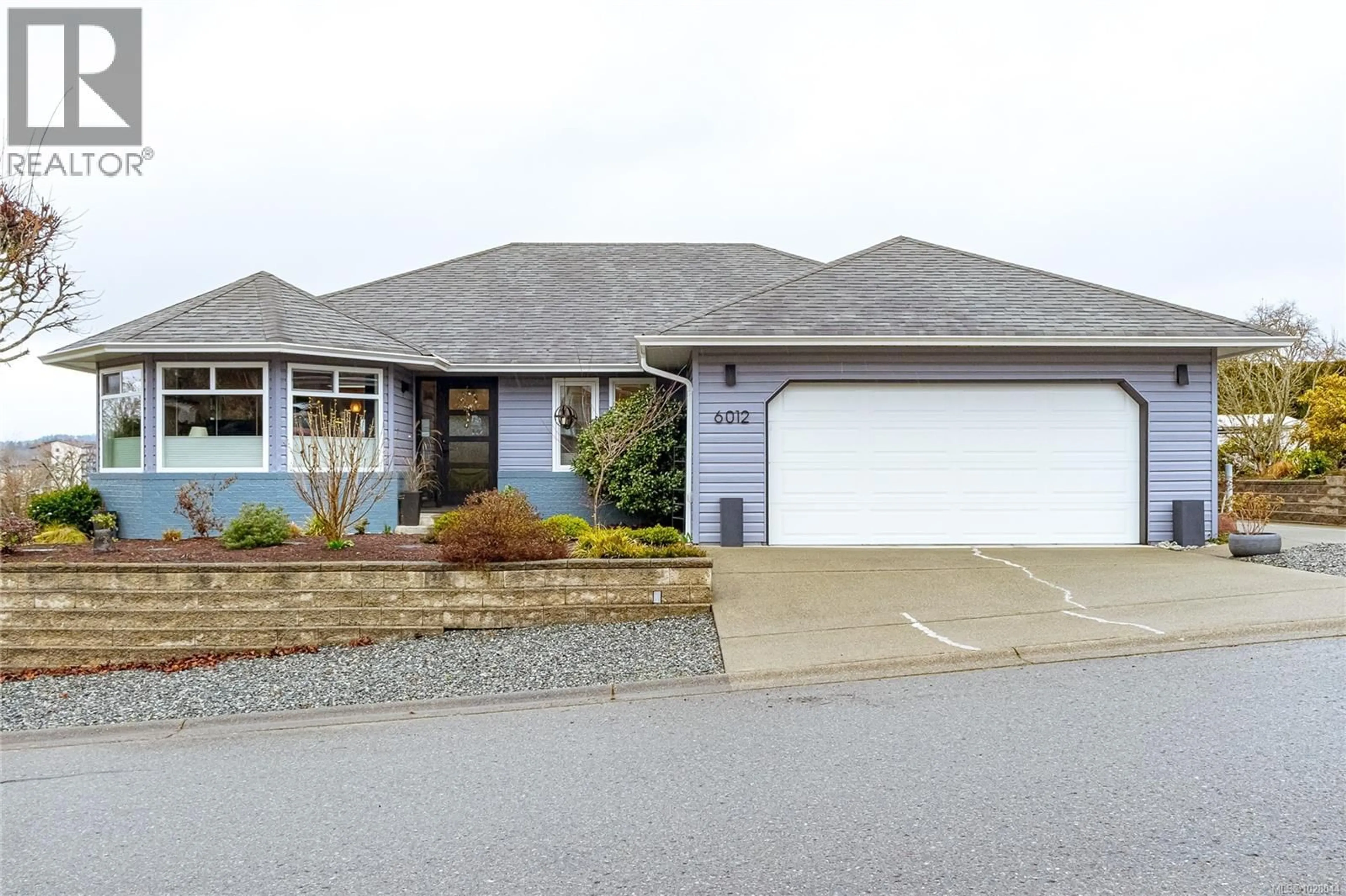 Home with vinyl exterior material, street for 6012 COLUMBINE ROAD, Duncan British Columbia V9L5G8