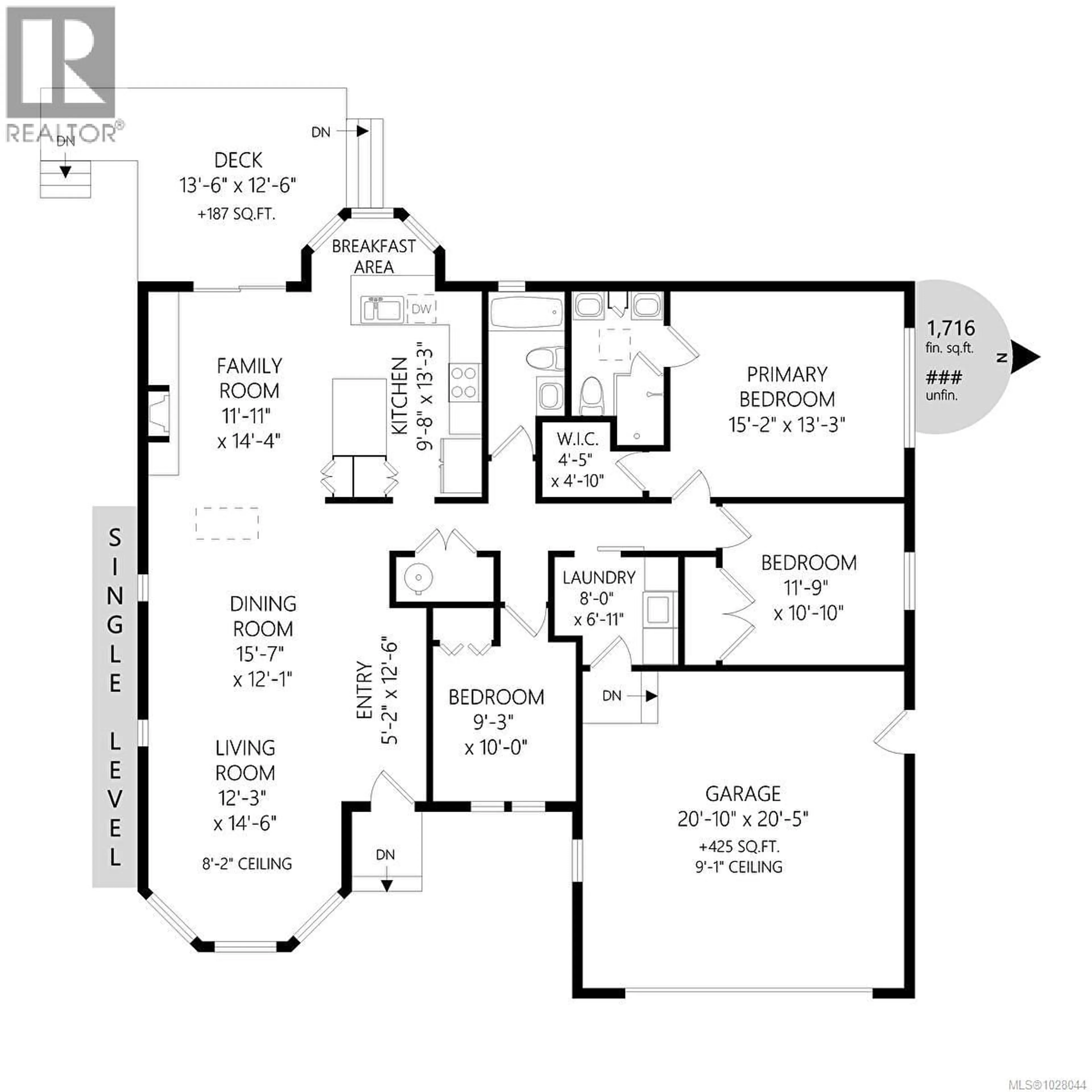 Floor plan for 6012 COLUMBINE ROAD, Duncan British Columbia V9L5G8