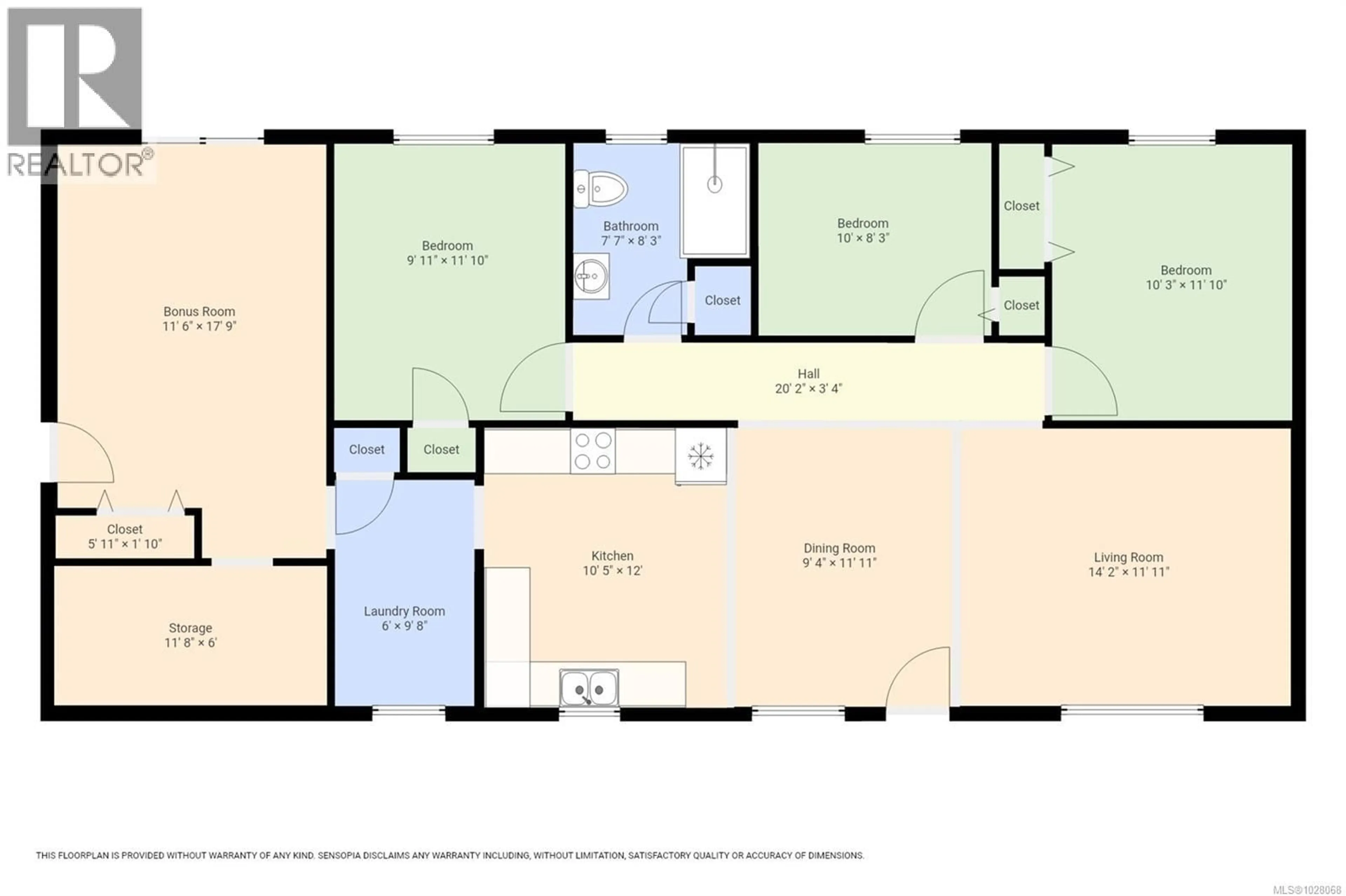 Floor plan for 277 CAROLYN ROAD, Campbell River British Columbia V9W3M2