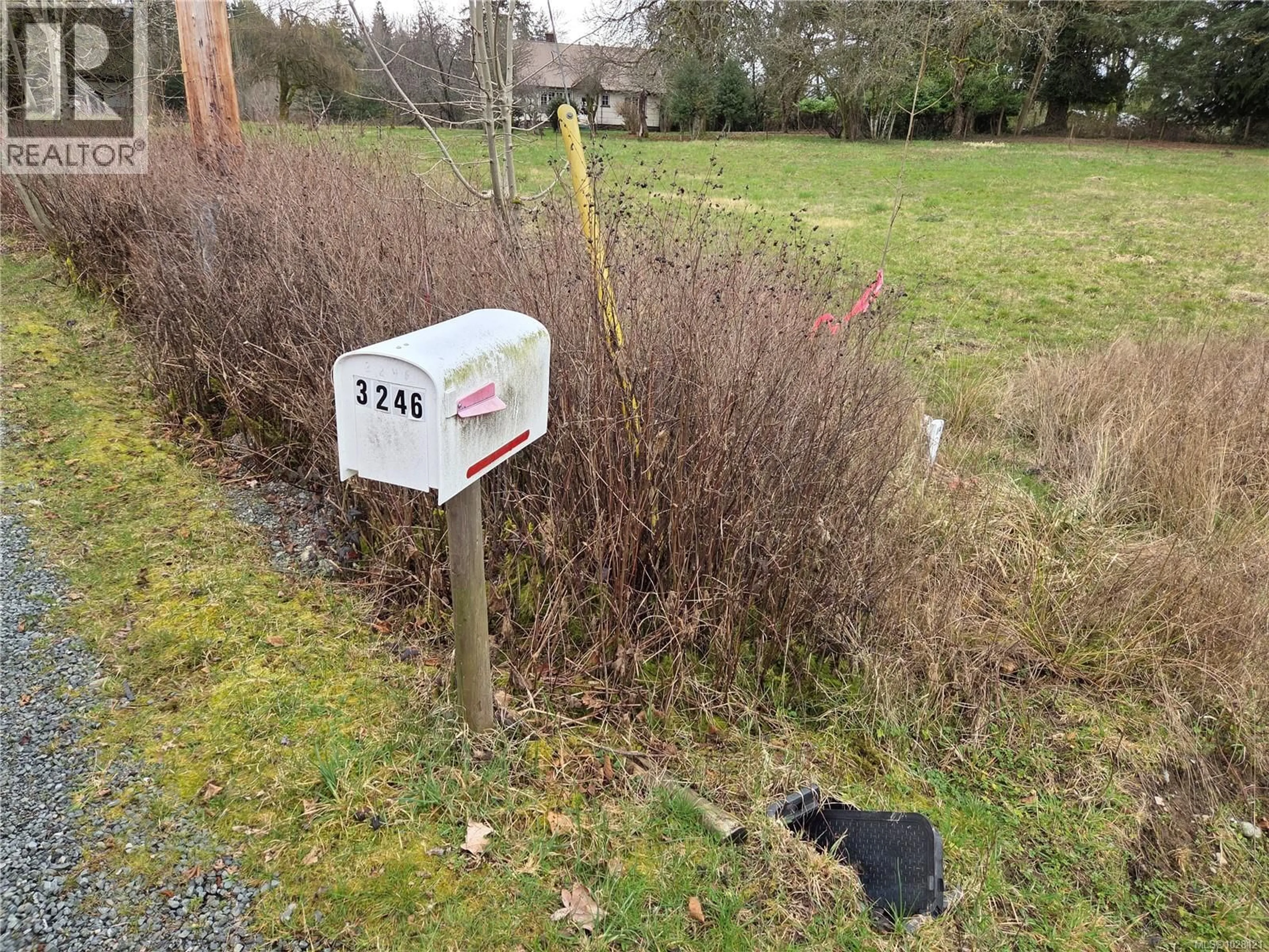 A pic from outside/outdoor area/front of a property/back of a property/a pic from drone, street for 3246 GIBBINS ROAD, Duncan British Columbia V9L1G8