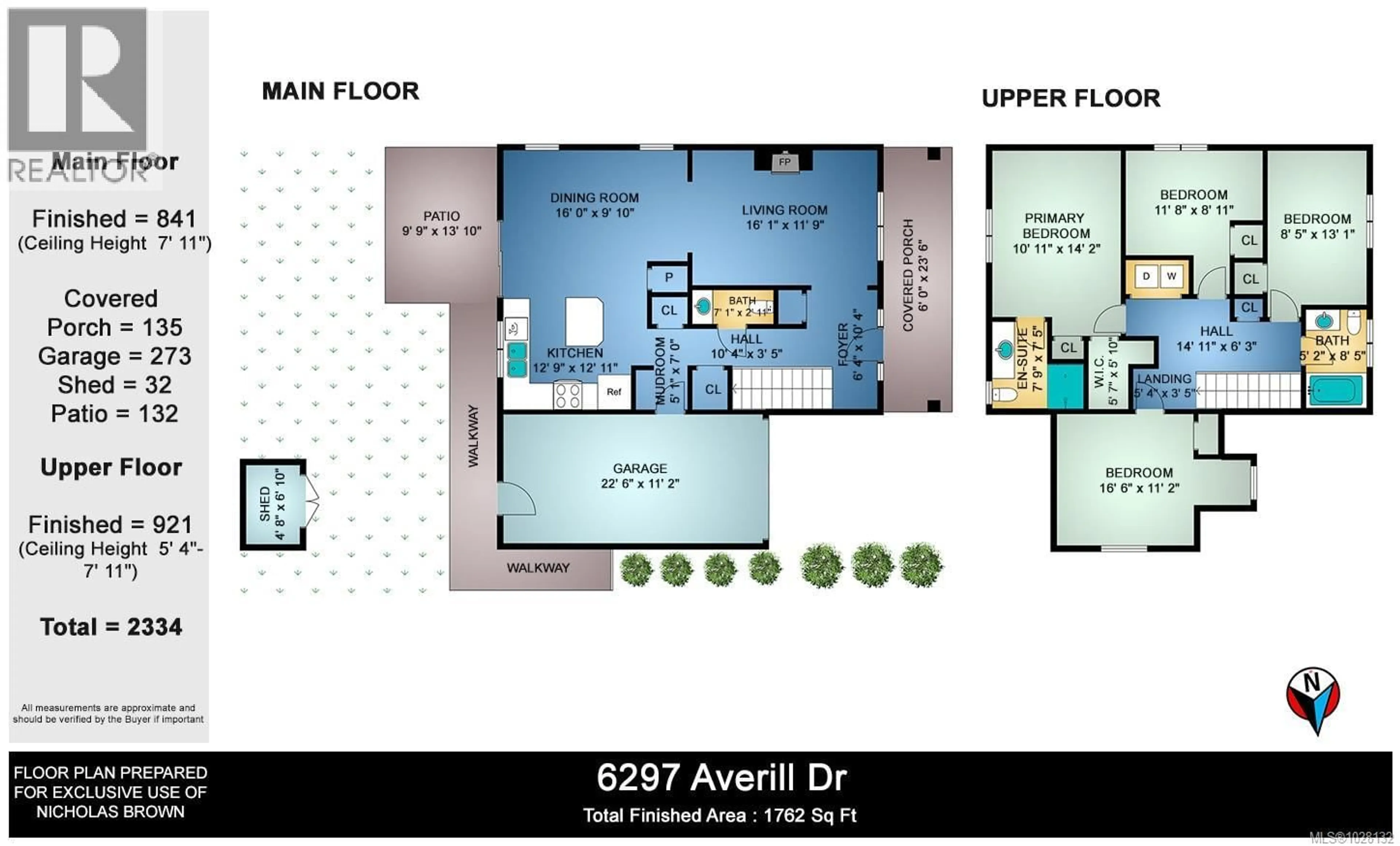 Floor plan for 6297 AVERILL DRIVE, Duncan British Columbia V9L2K1