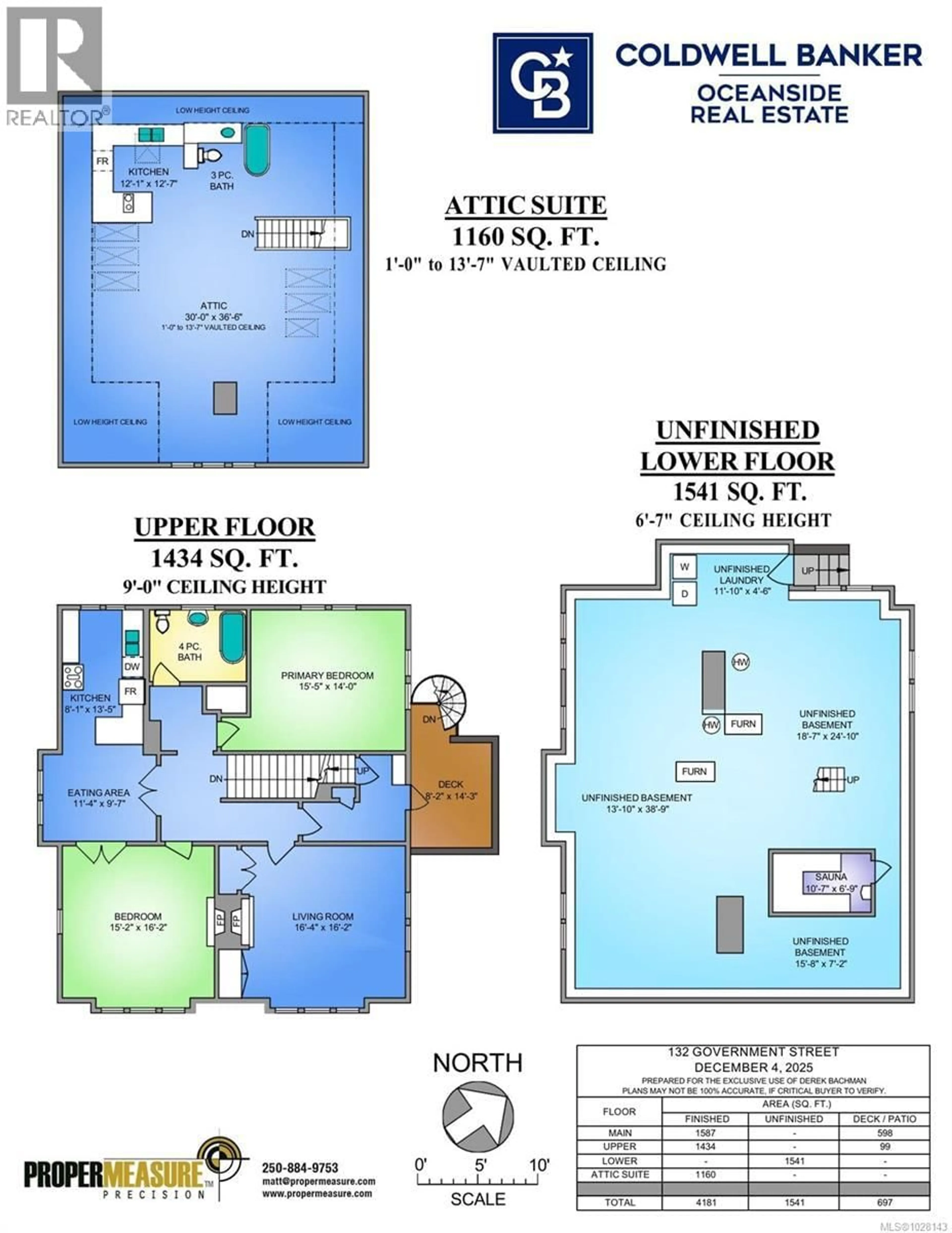 Floor plan for 132 GOVERNMENT STREET SOUTH, Victoria British Columbia V8V2K7