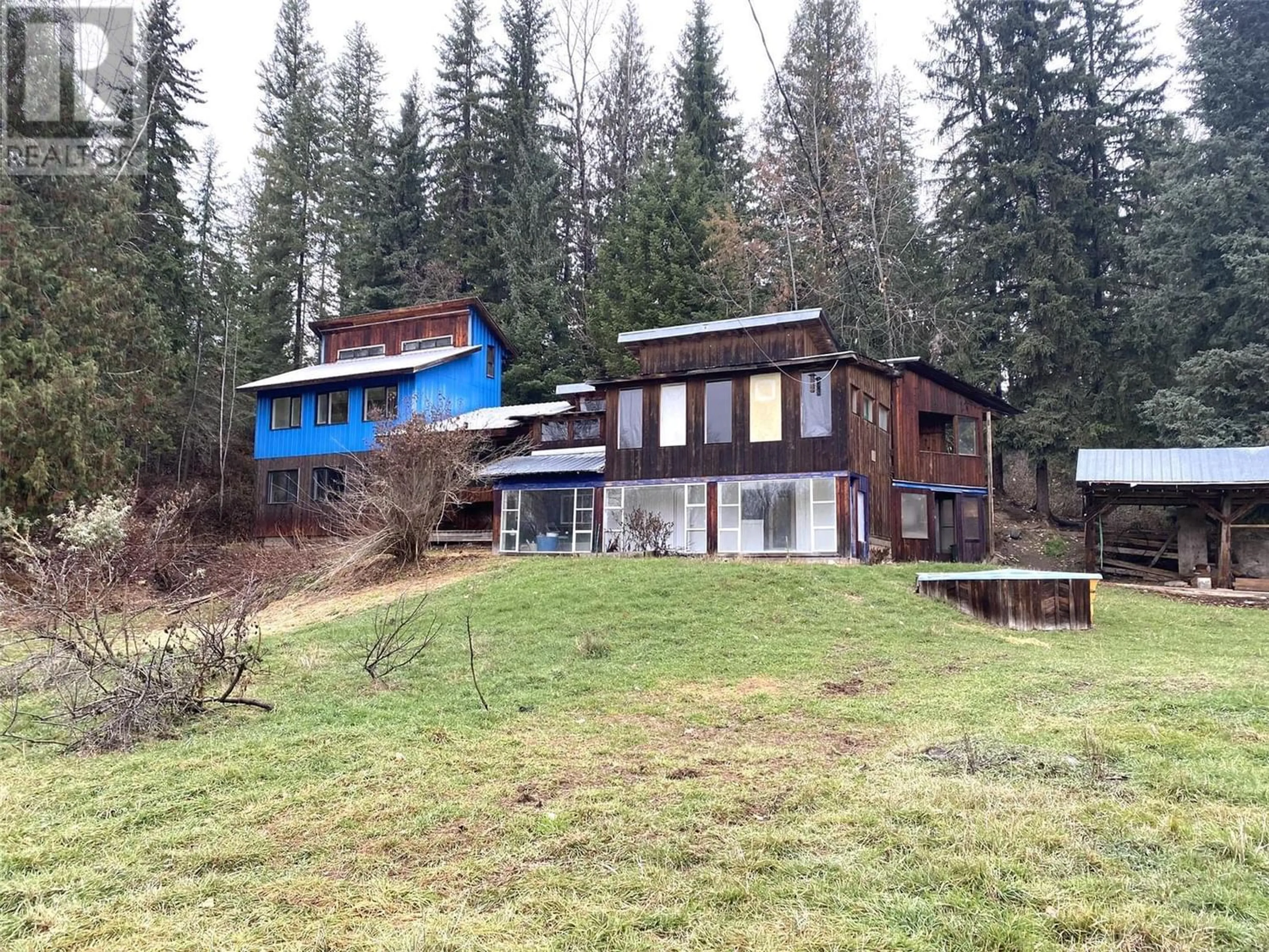 Outside view for 2008 Trinity Valley Road, Lumby British Columbia V0E2G4