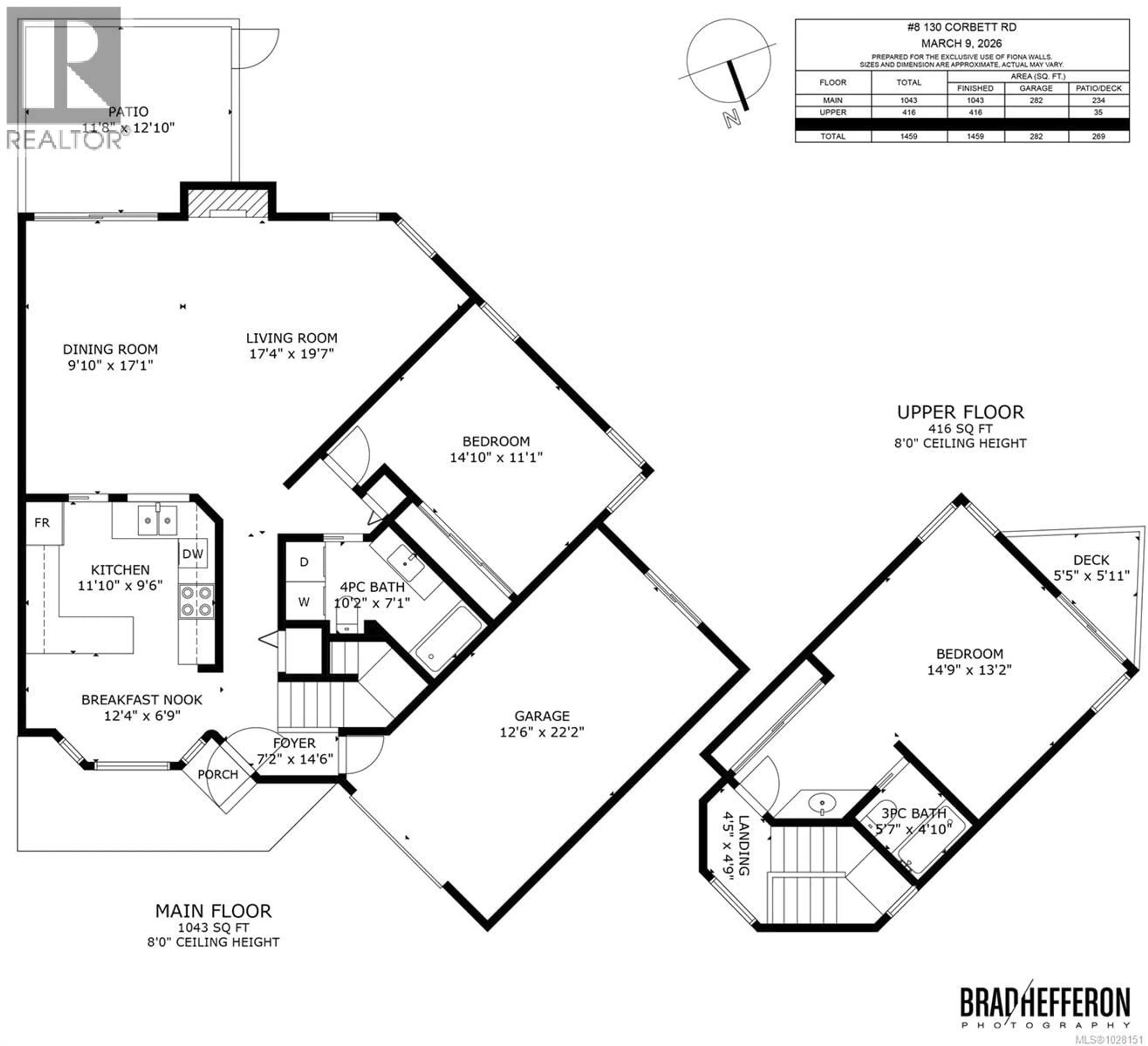 Floor plan for 8 - 130 CORBETT ROAD, Salt Spring British Columbia V8K1T2