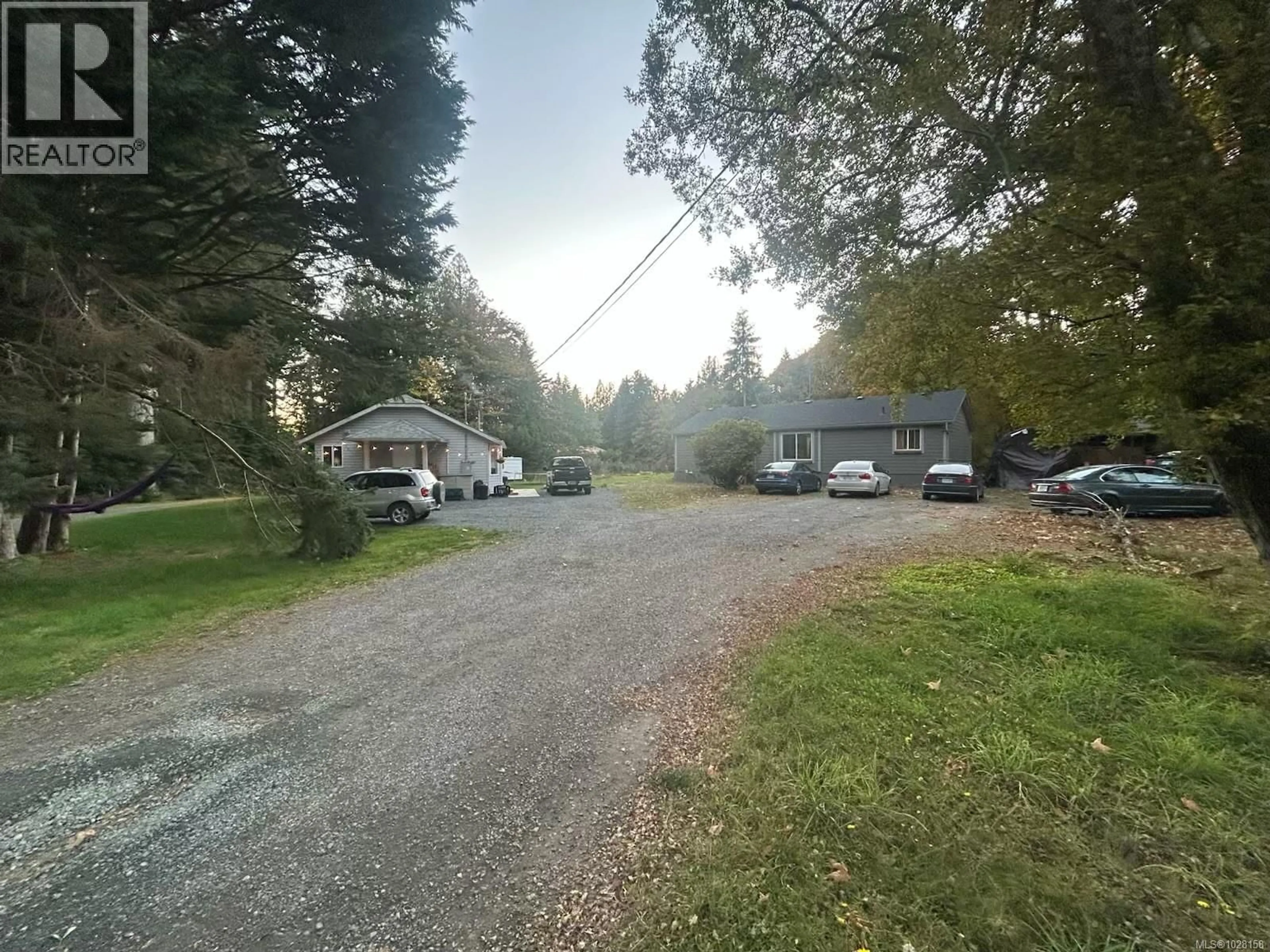 A pic from outside/outdoor area/front of a property/back of a property/a pic from drone, unknown for 2550 SOOKE RIVER ROAD, Sooke British Columbia V9Z0X8